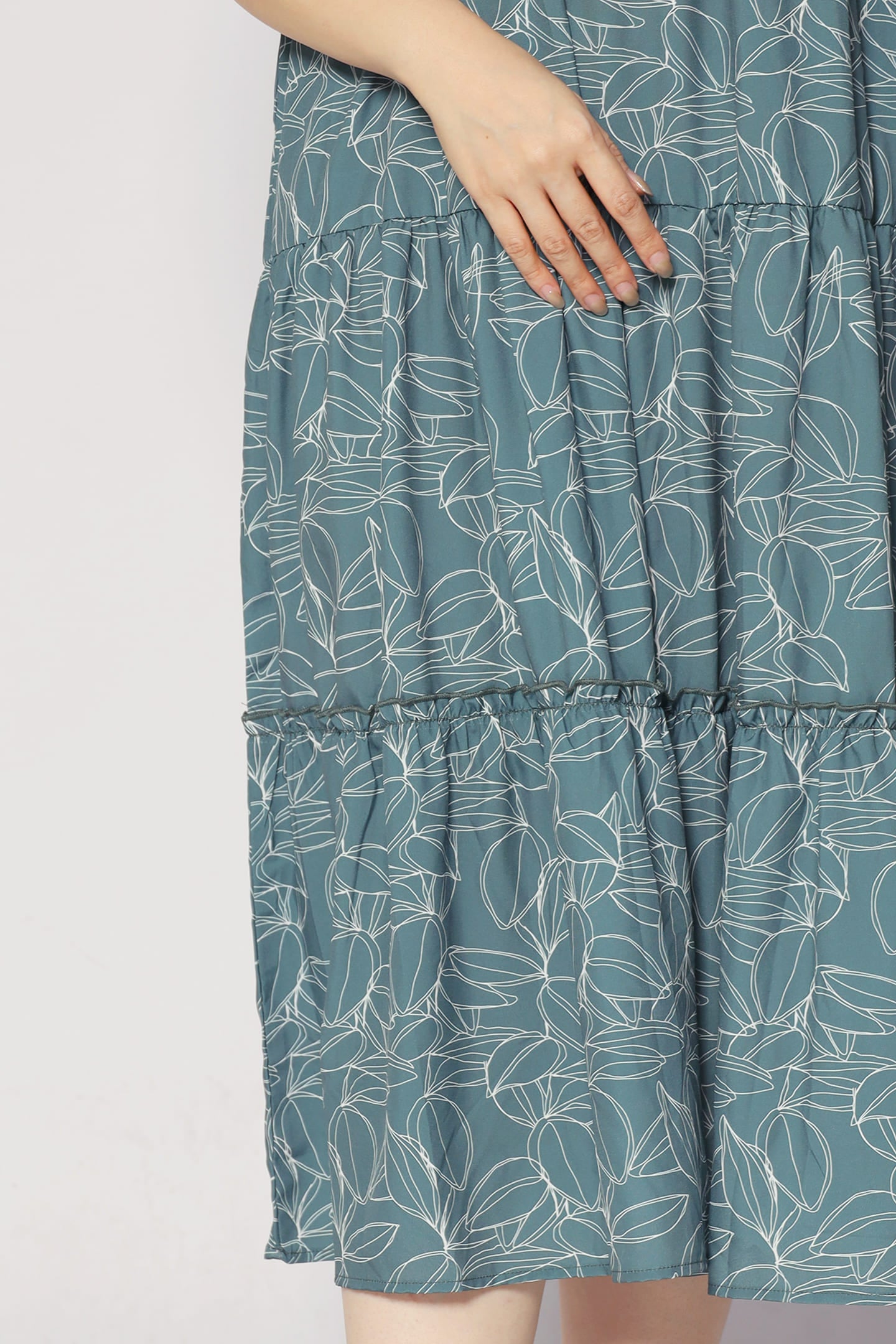 Kerra Dress in Greenery