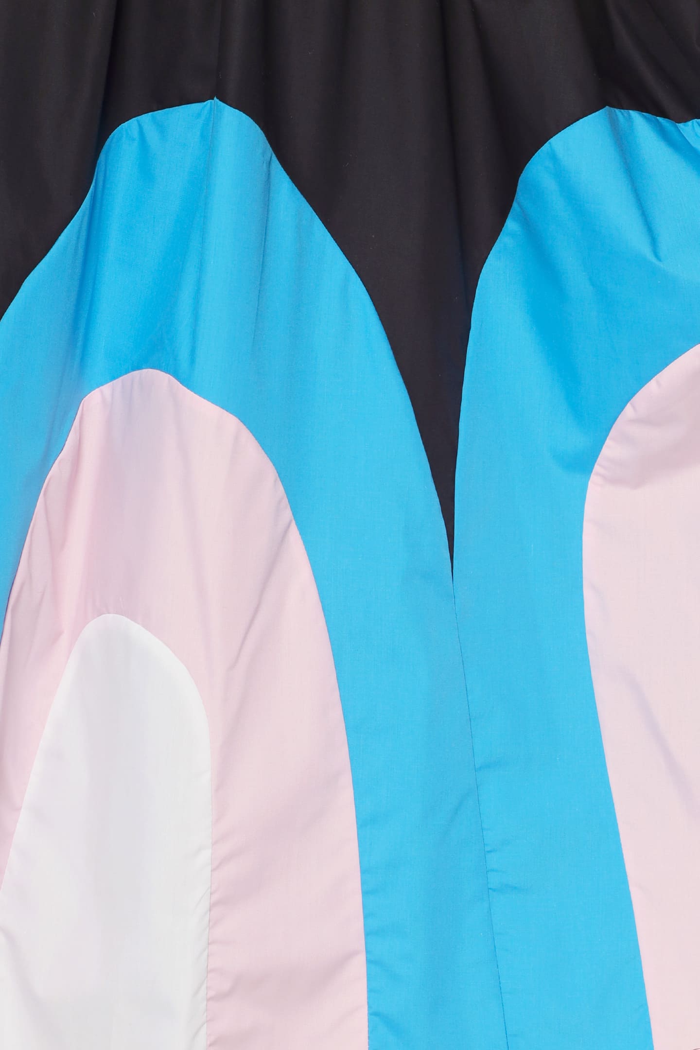 Khim Skirt in Blue Abstract