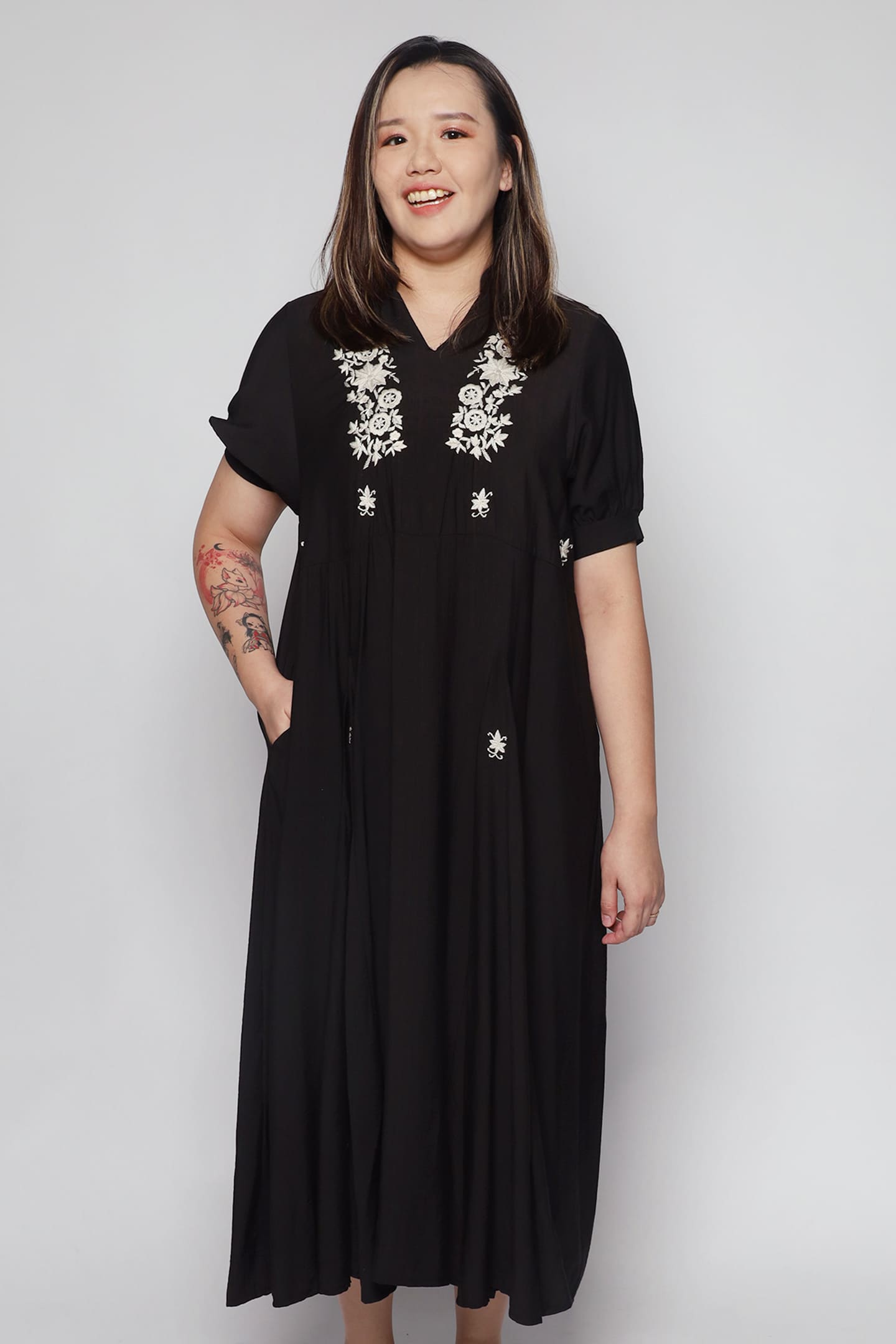 Kiara Embroidery Dress