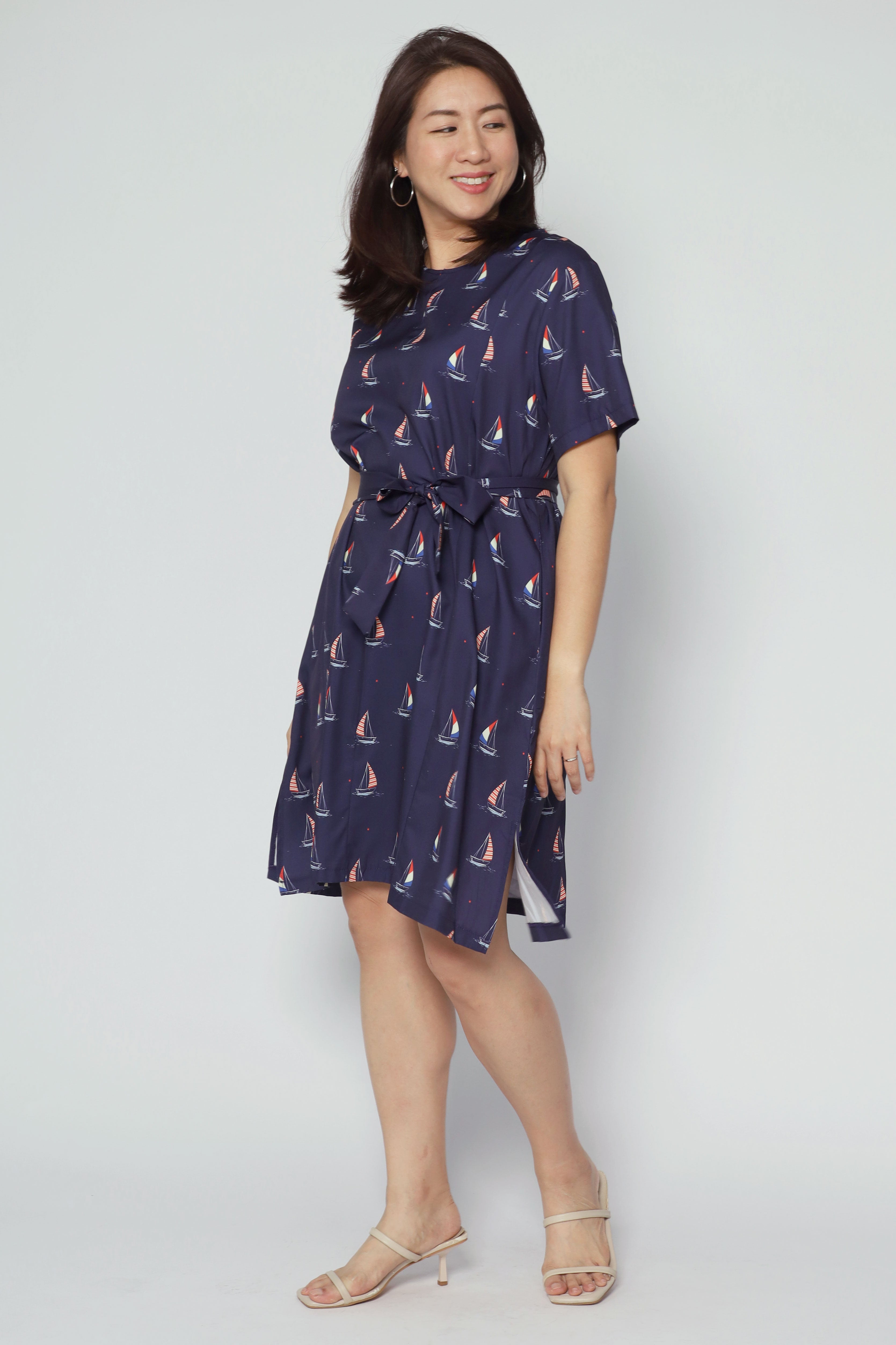 Kiri Dress in Sailboat