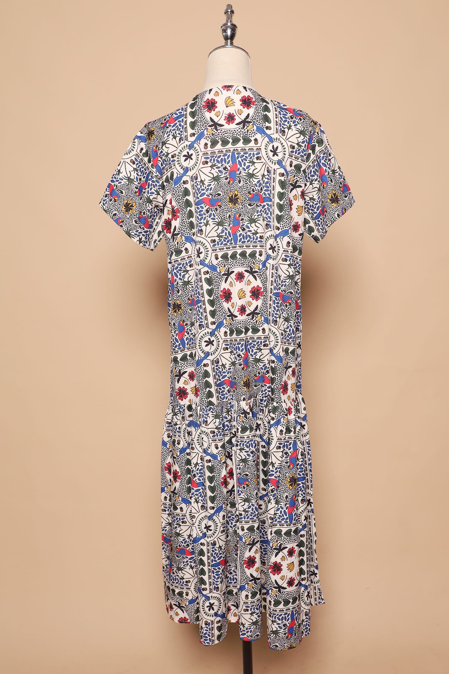PO - Komy Dress in Parrot Petal