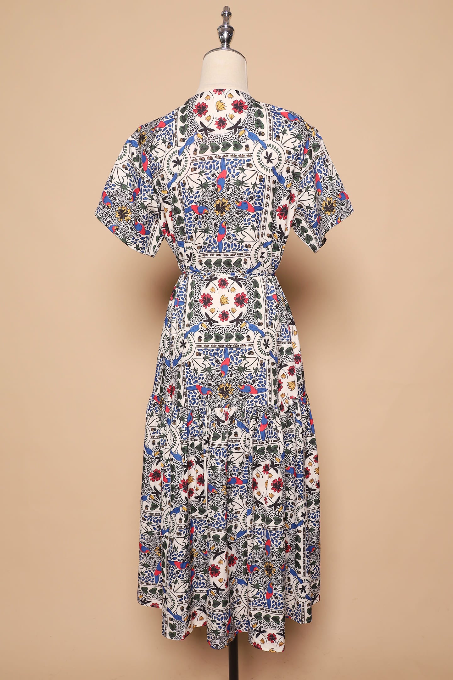 PO - Komy Dress in Parrot Petal