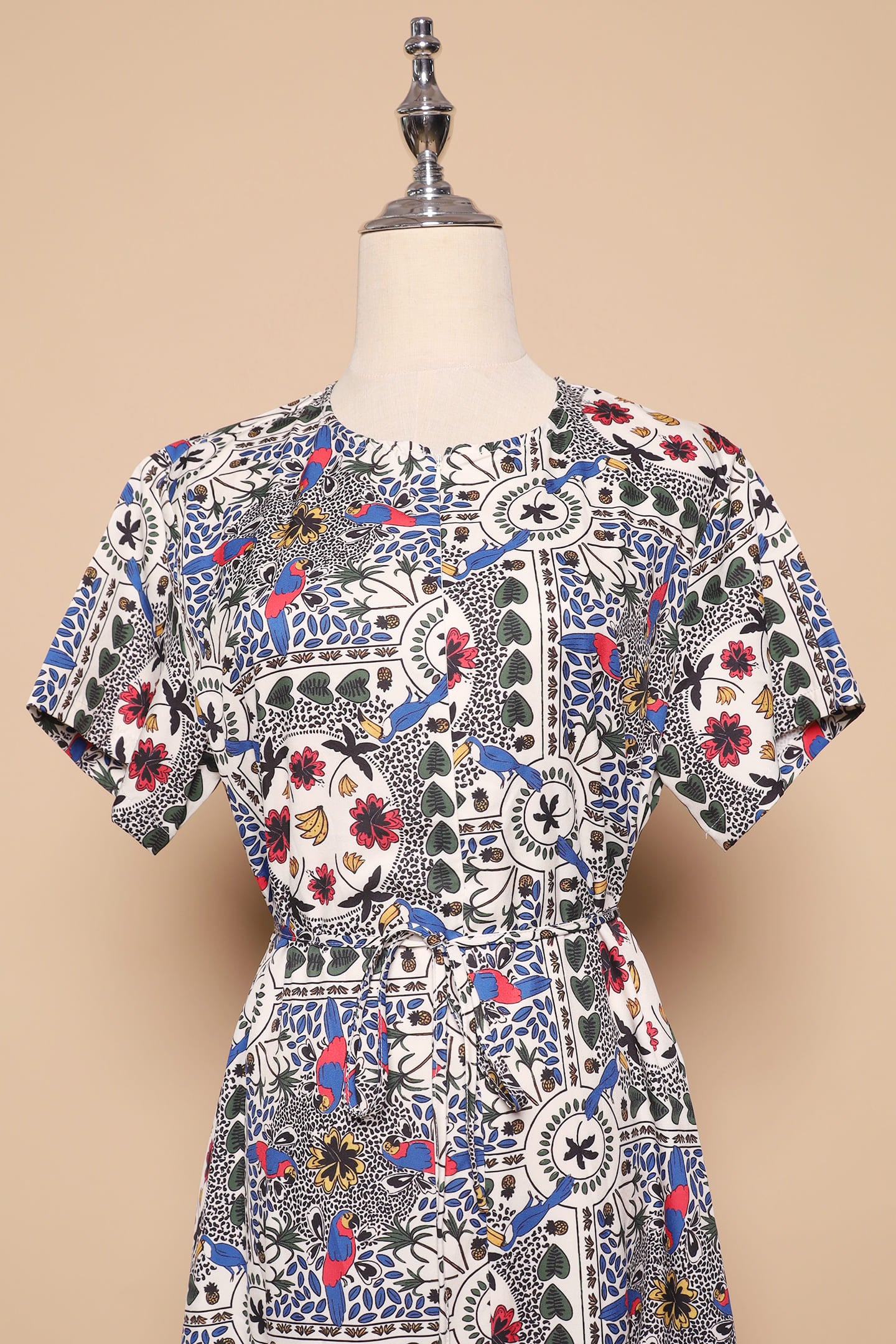 PO - Komy Dress in Parrot Petal