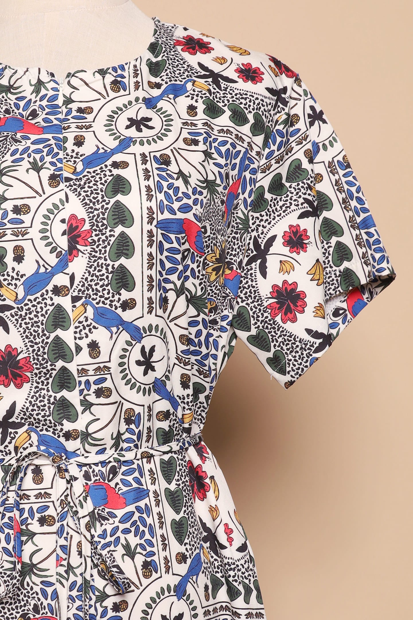 PO - Komy Dress in Parrot Petal
