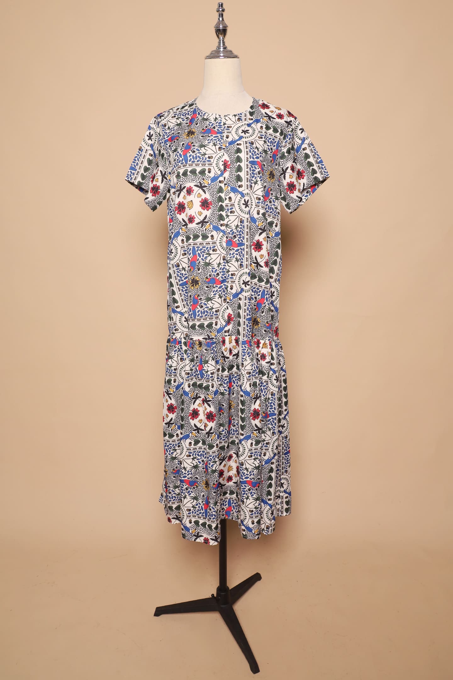 PO - Komy Dress in Parrot Petal