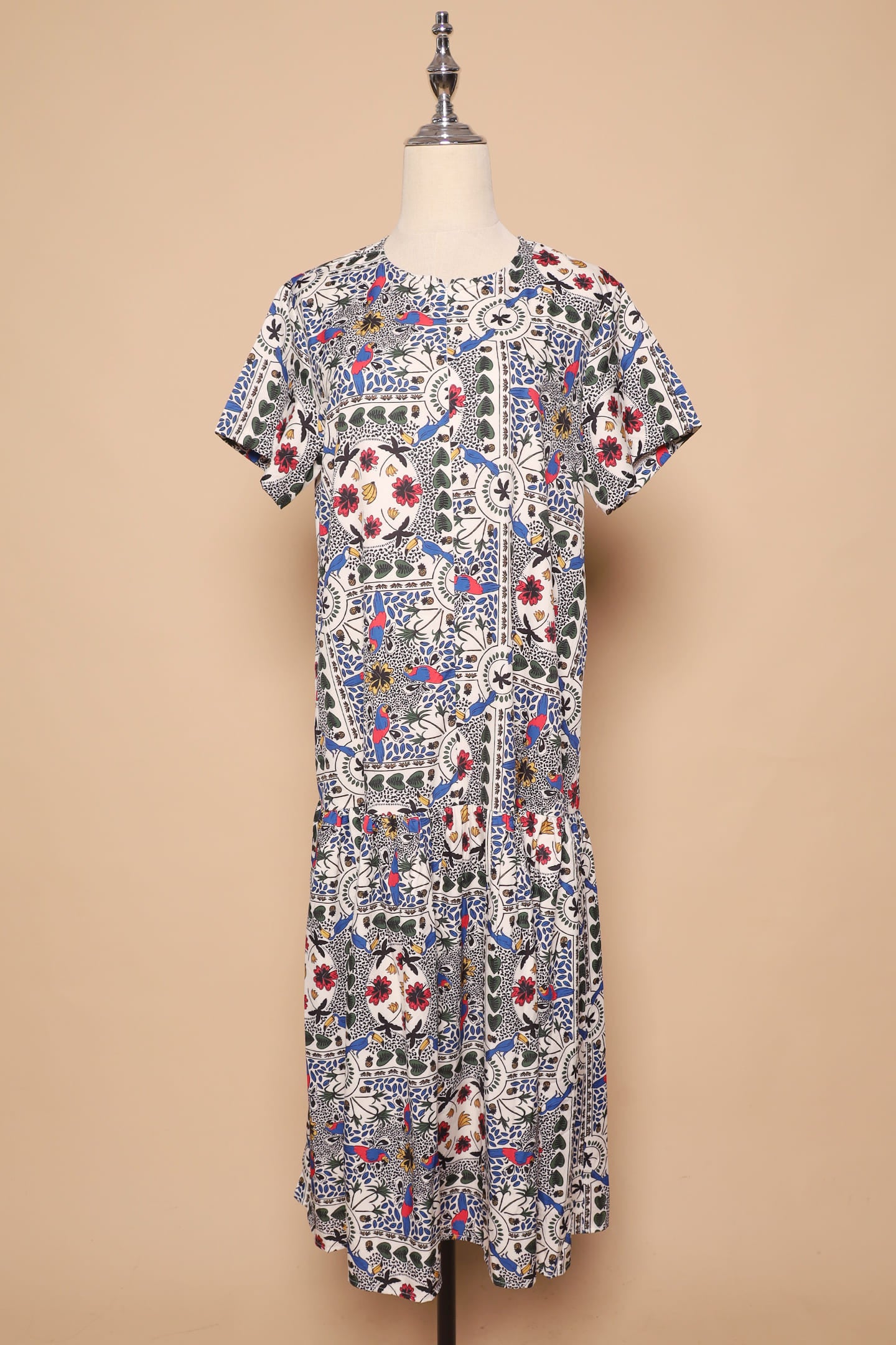 PO - Komy Dress in Parrot Petal