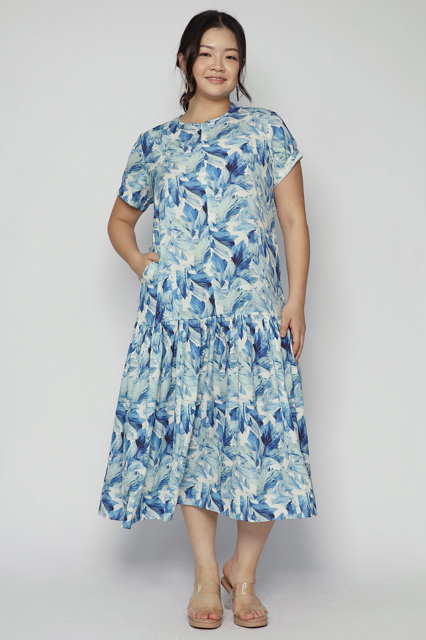 Komy Dress in Ocean Whisper