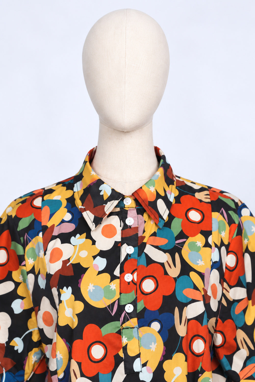 PO - Kona Dress in Groovy Bloom