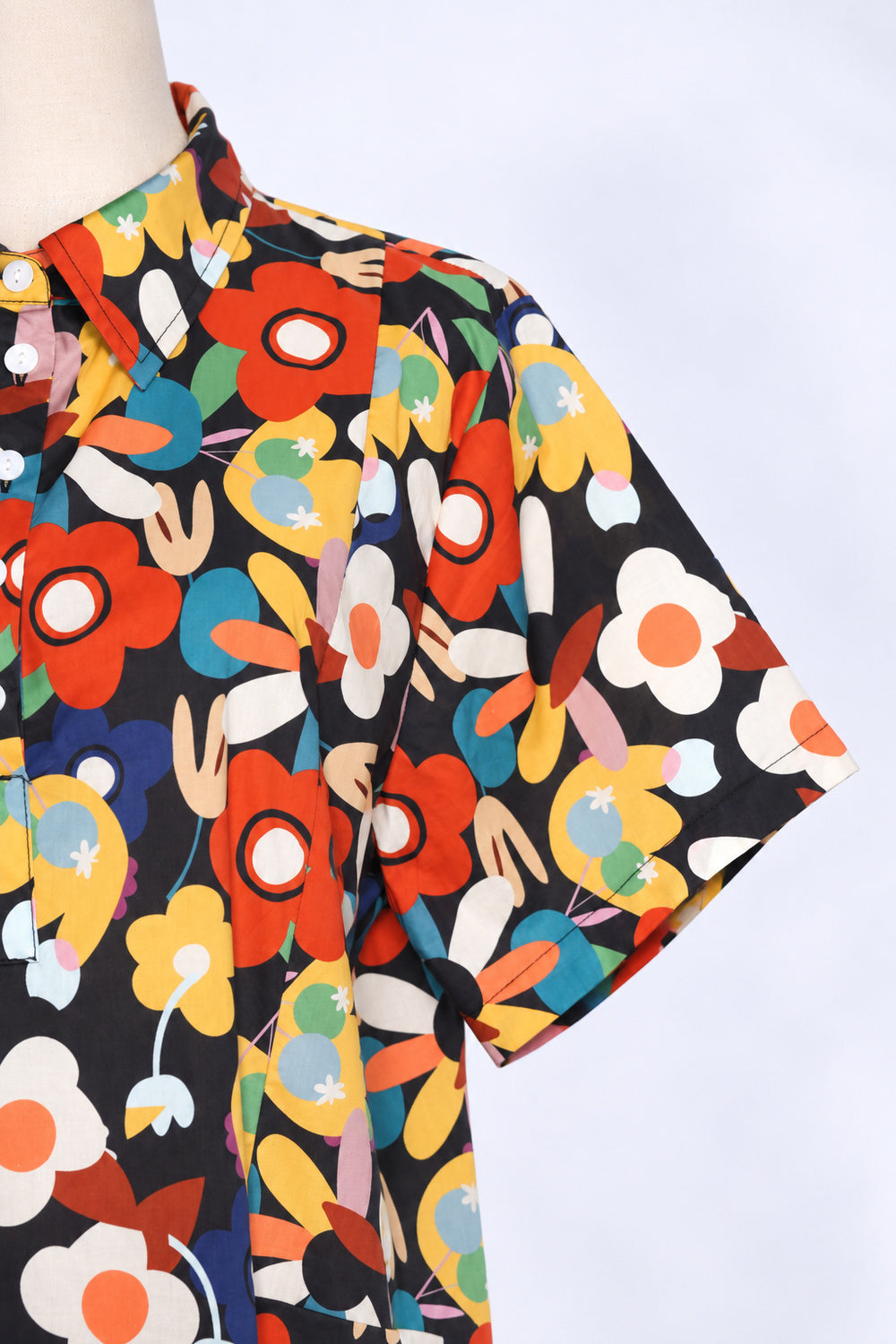 PO - Kona Dress in Groovy Bloom