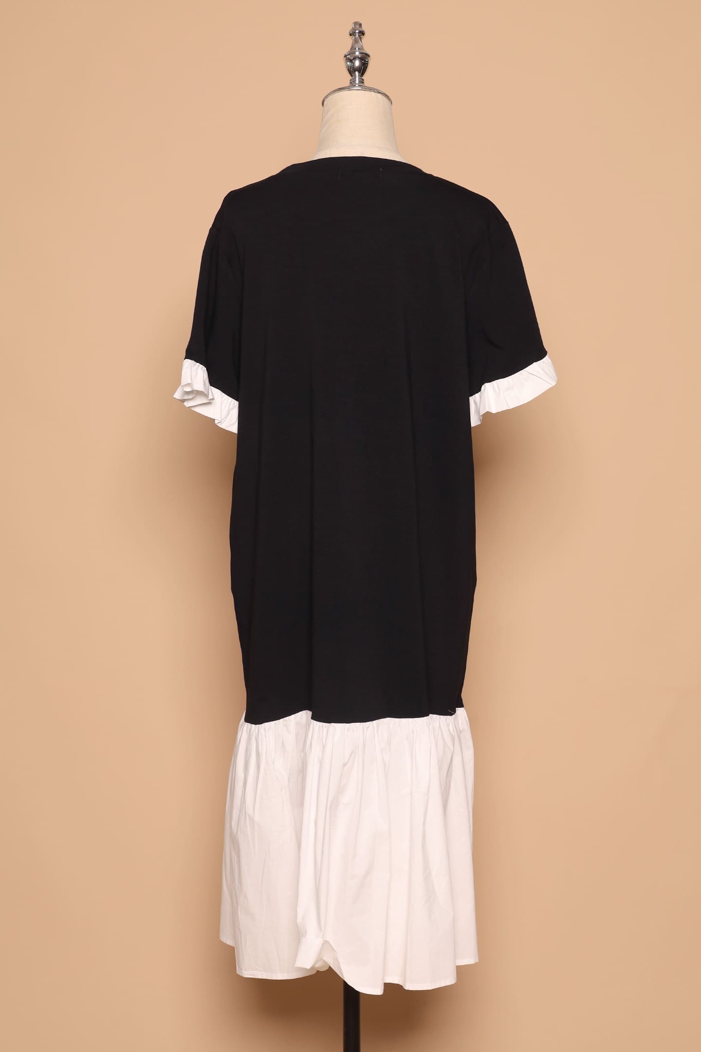 PO - Krista Dress in Black White