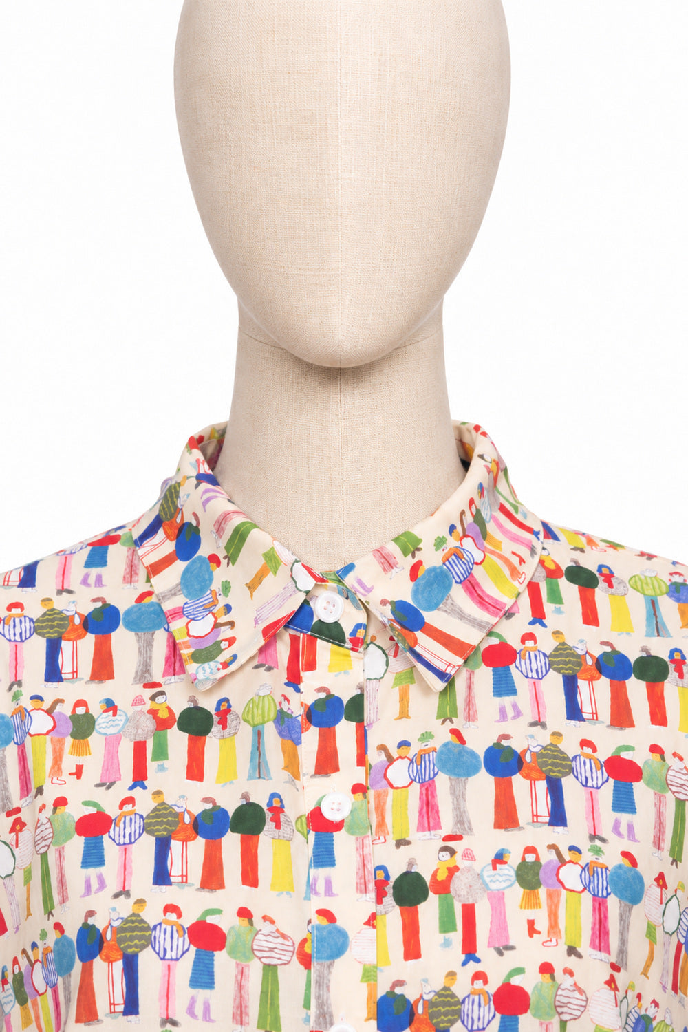 PO - Lenu Shirt Dress in City Folks