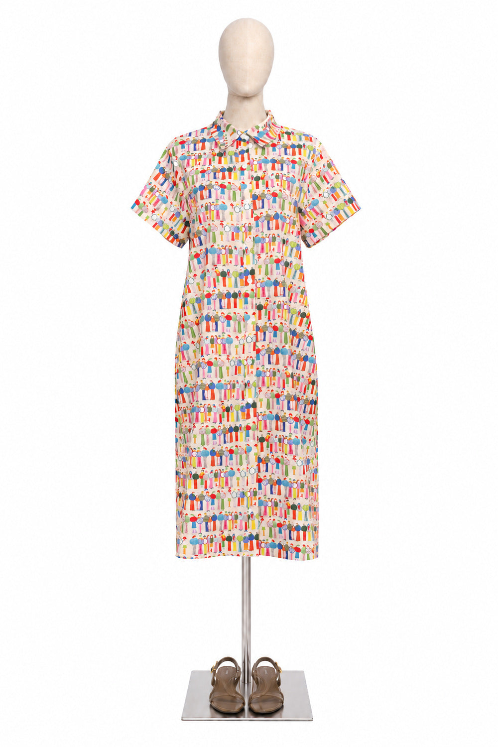 PO - Lenu Shirt Dress in City Folks