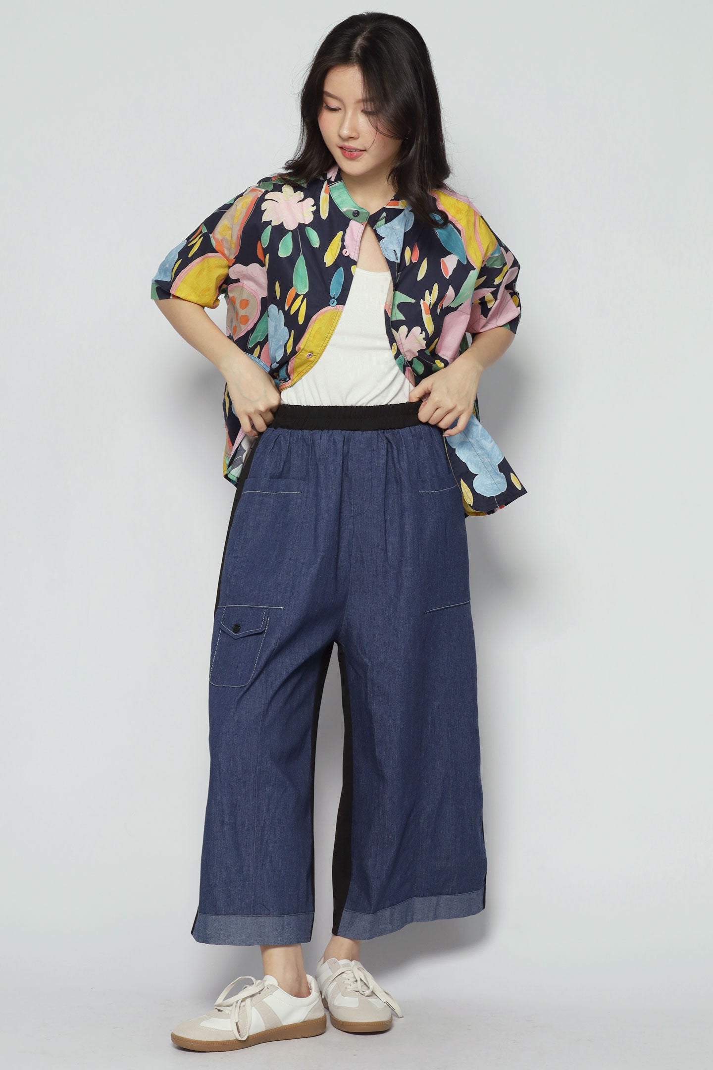 Liam Top in Blue Harmony