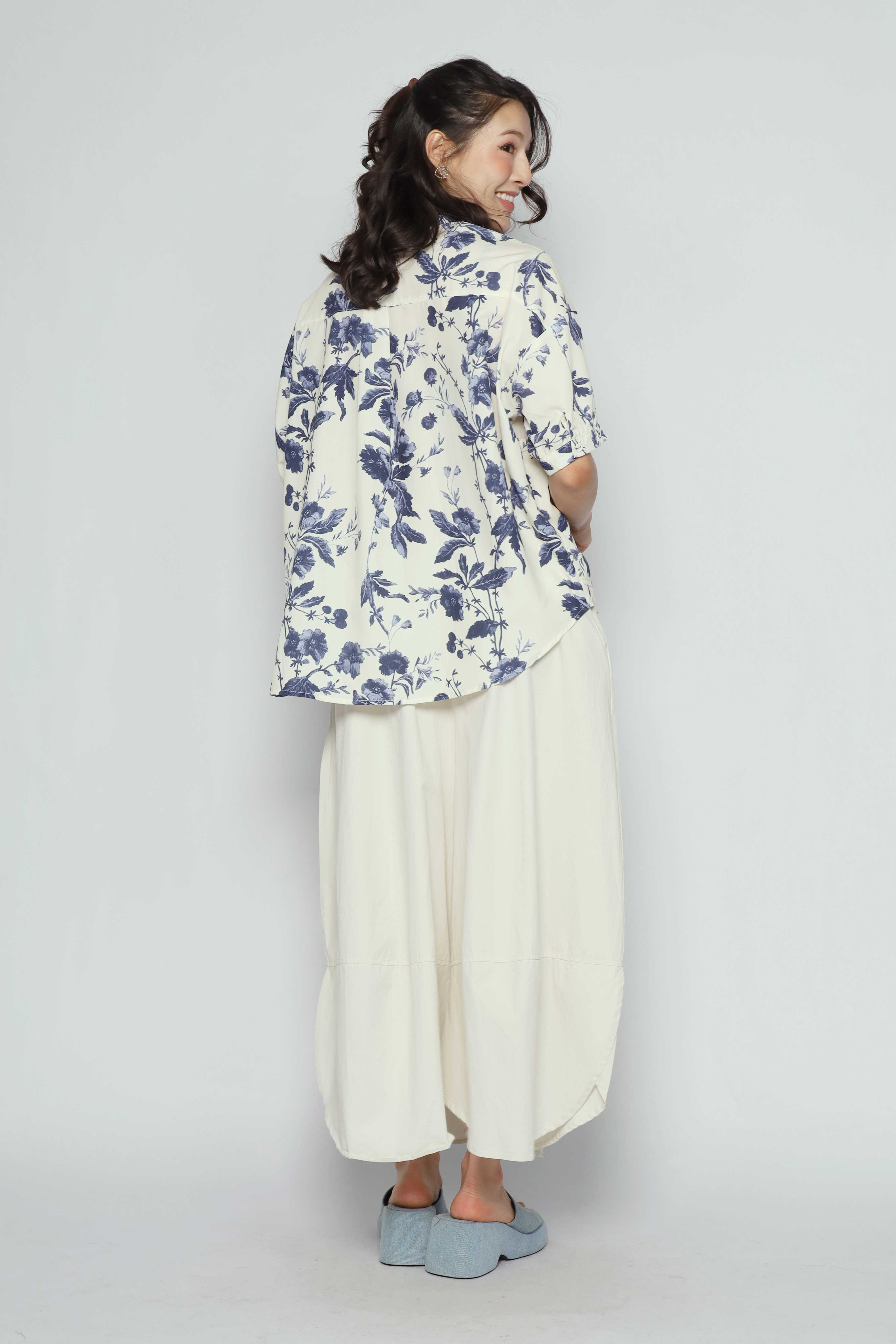Liam Top in Porcelain
