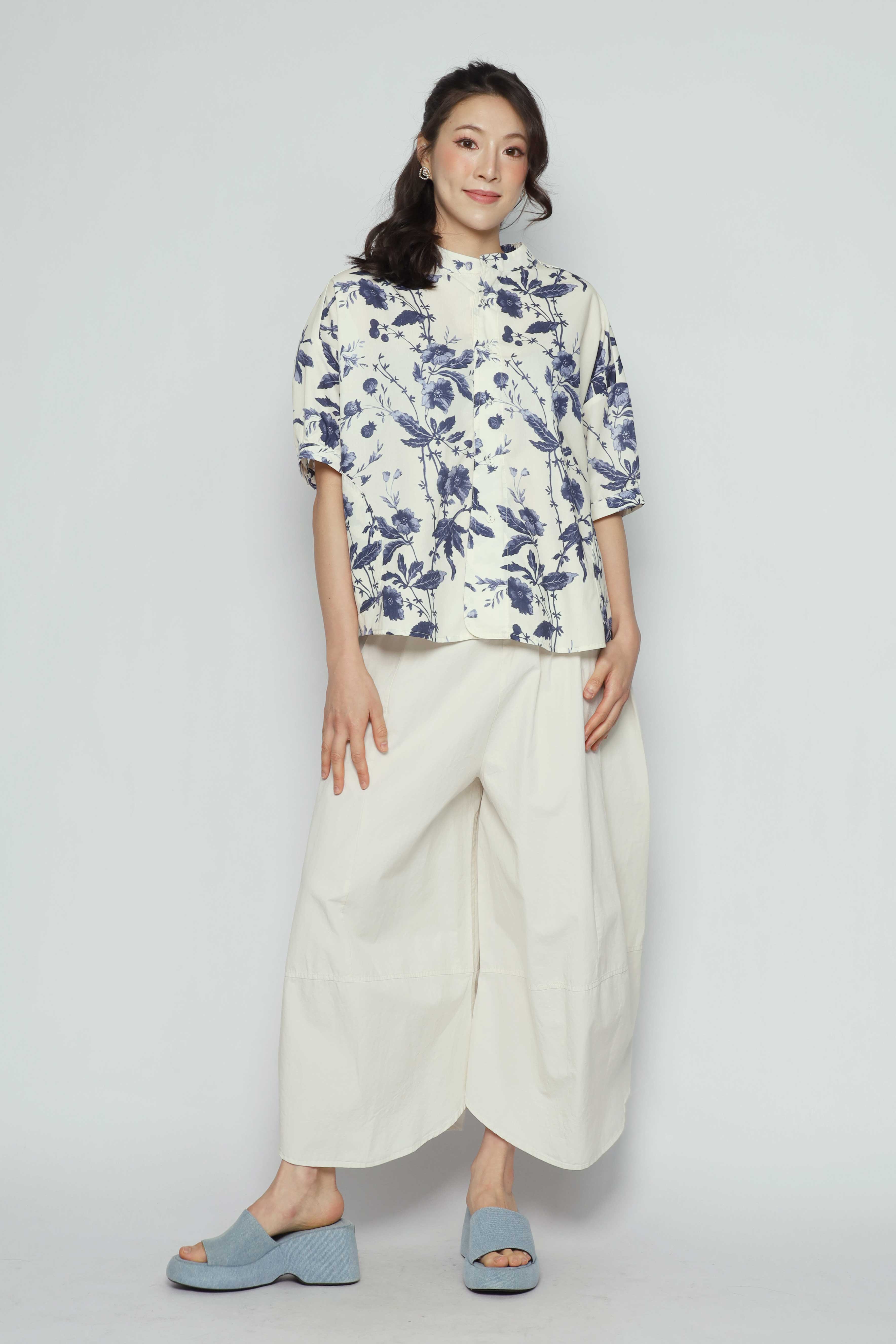 Liam Top in Porcelain