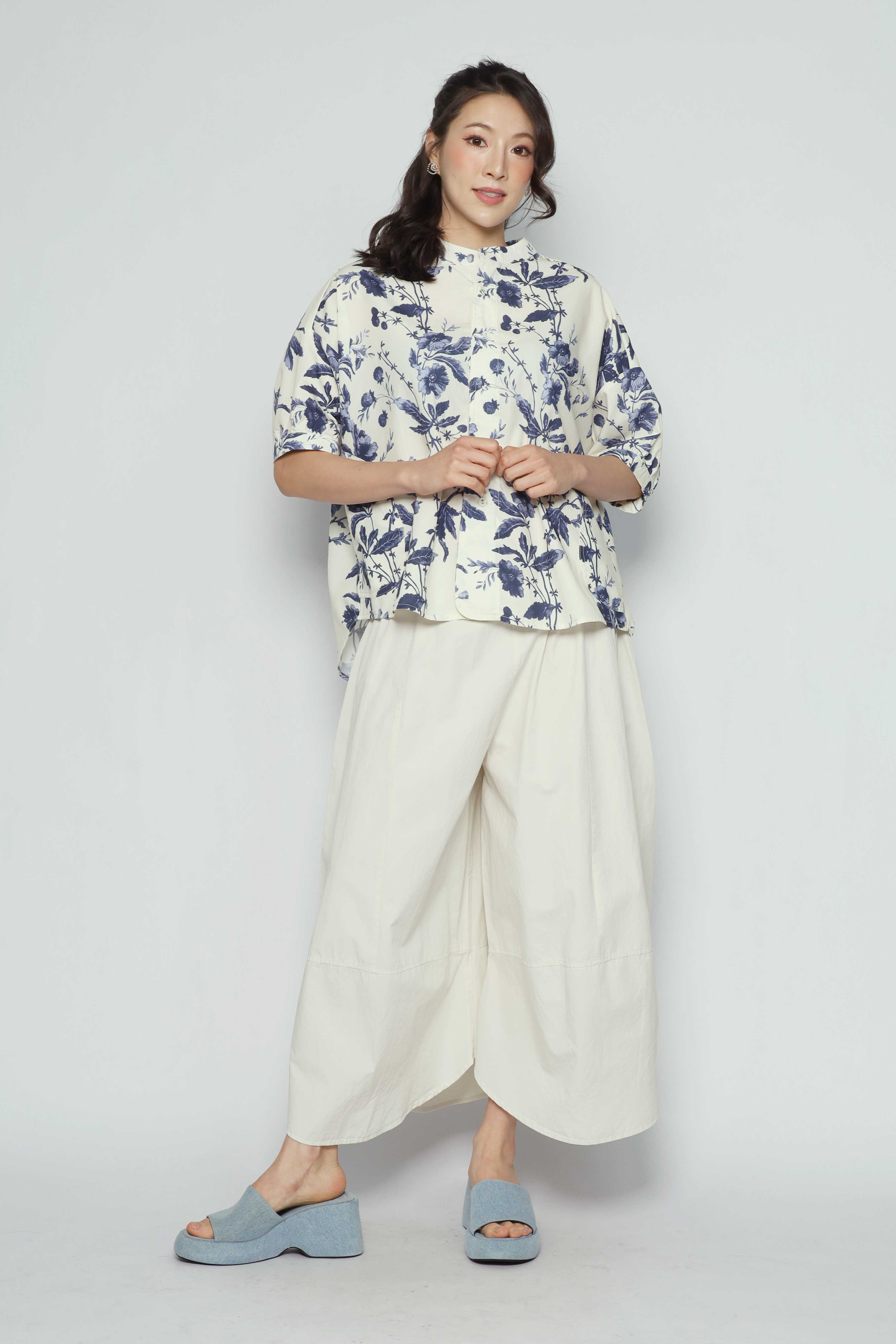 Liam Top in Porcelain