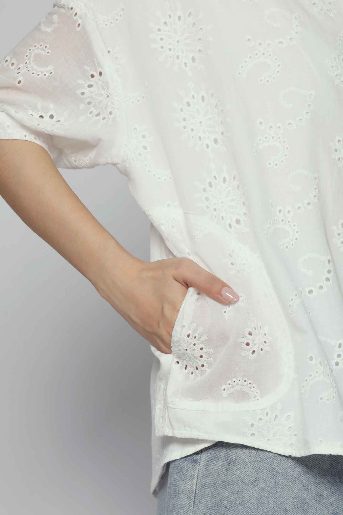 Liam Top in Sweet Purity