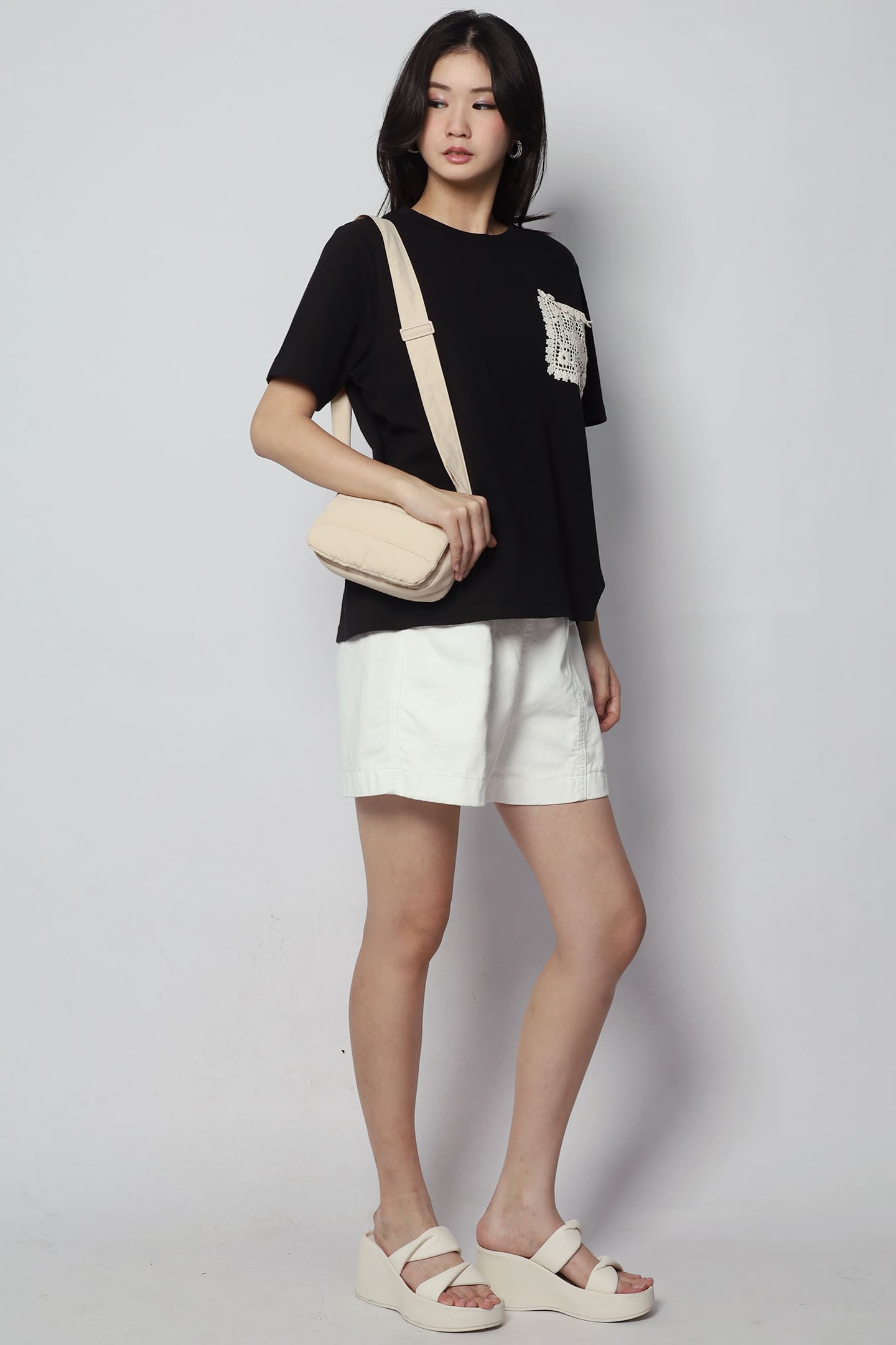 Backorders Lili Crochet Pocket Top