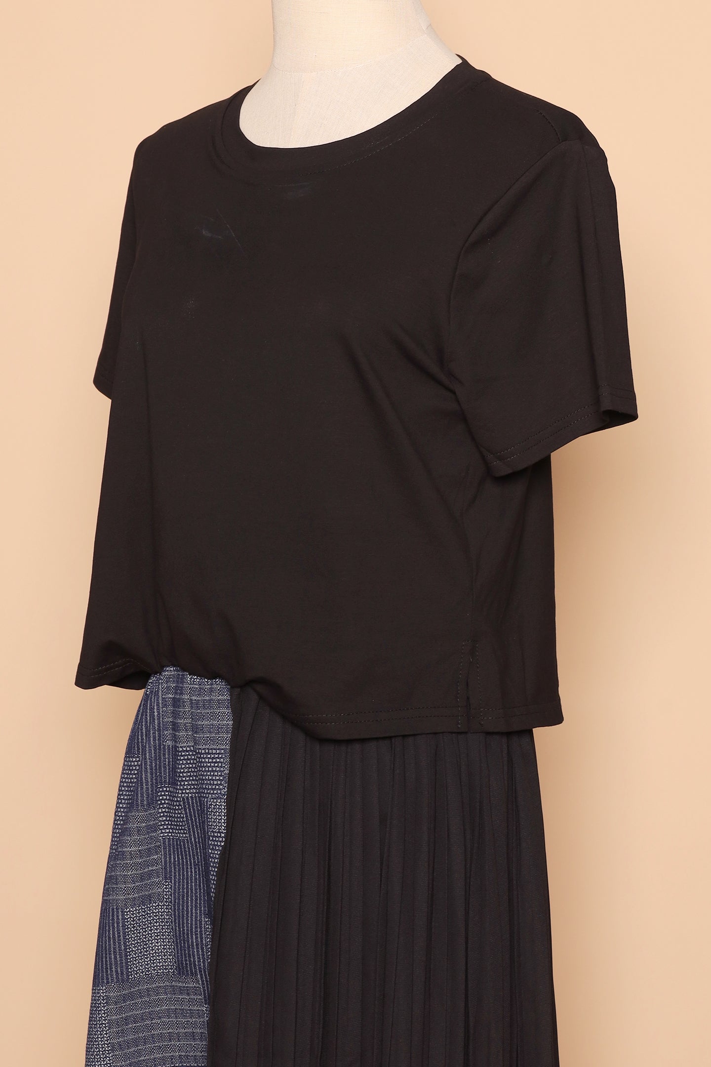 Lisa Dress in Denim Black