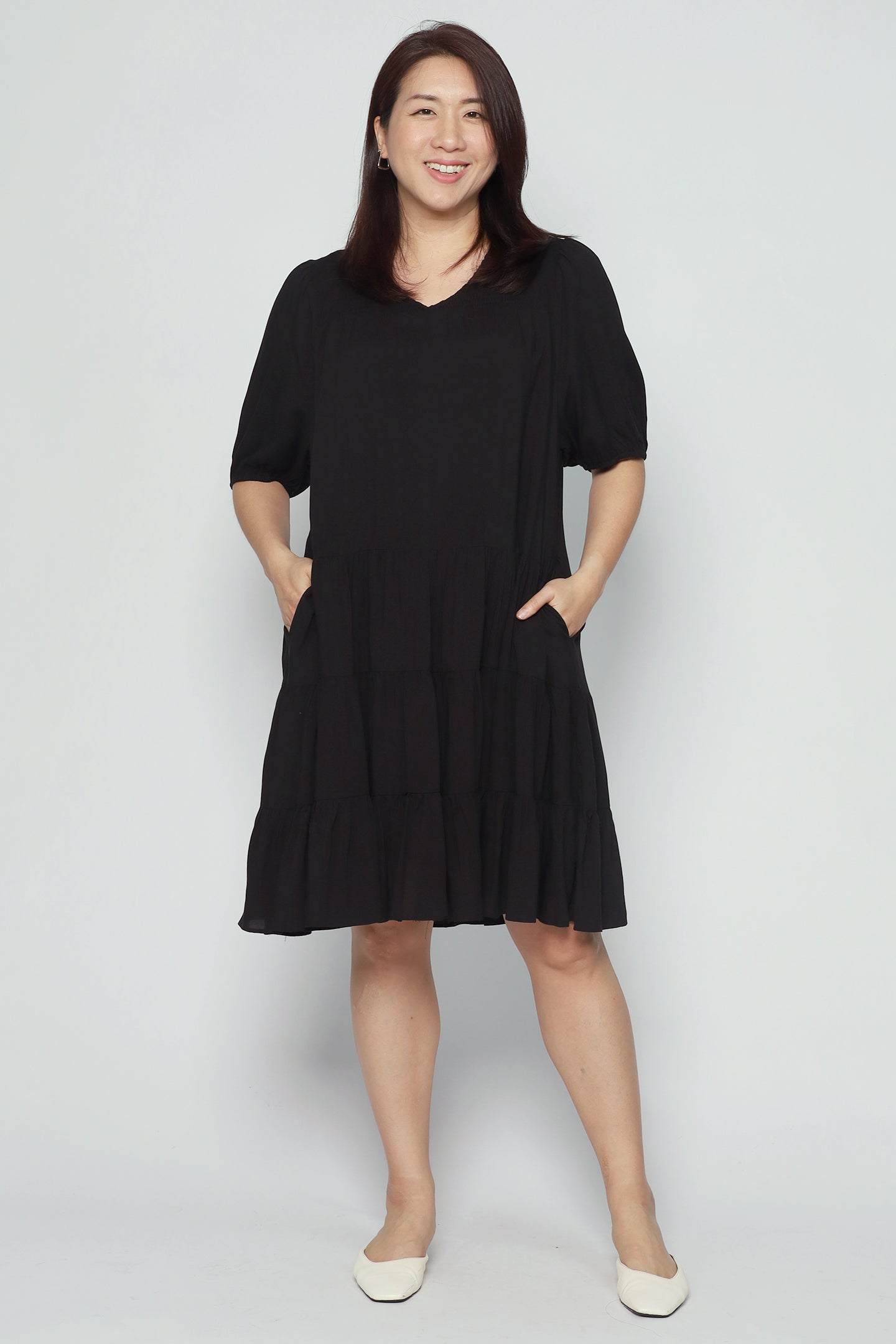 Backorders Melbourne Dress in Black