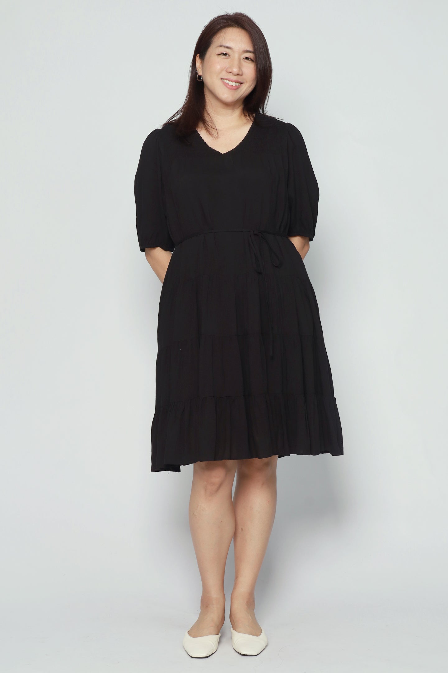 Backorders Melbourne Dress in Black