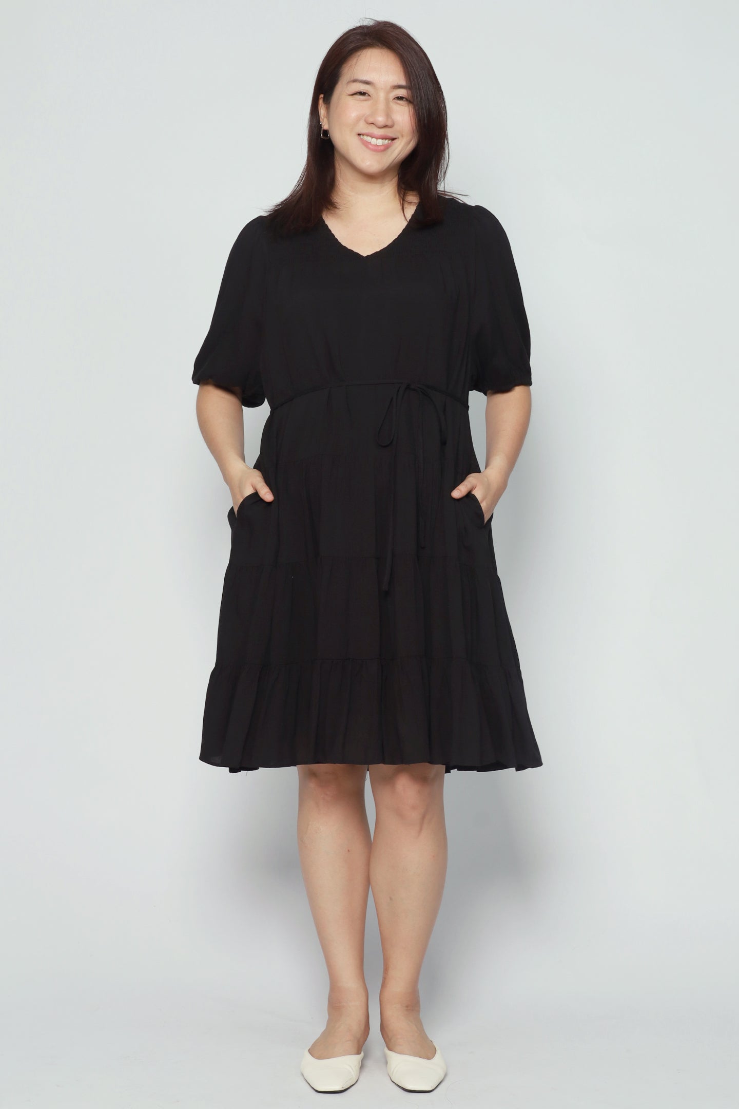 Backorders Melbourne Dress in Black