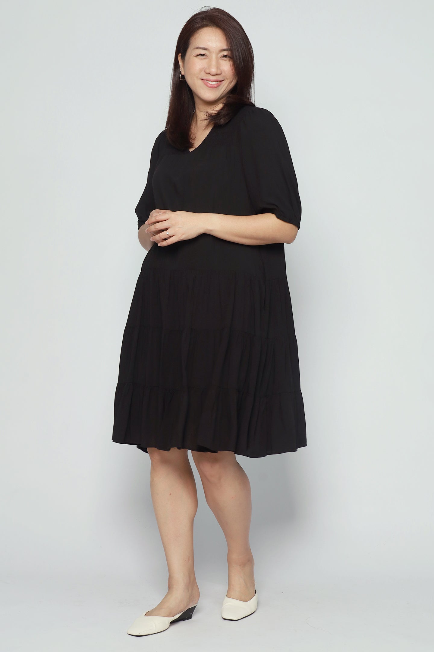 Backorders Melbourne Dress in Black