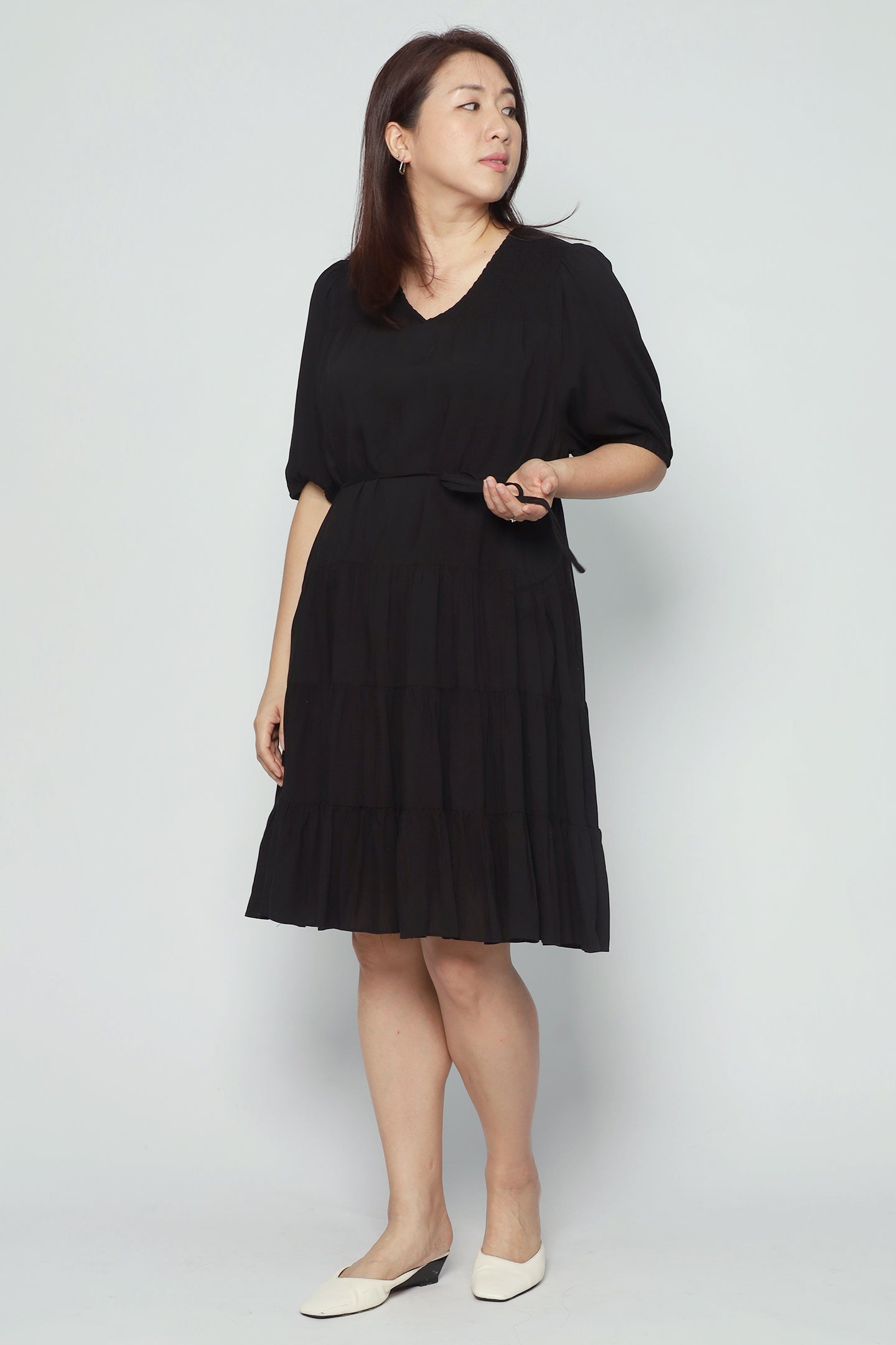 Backorders Melbourne Dress in Black