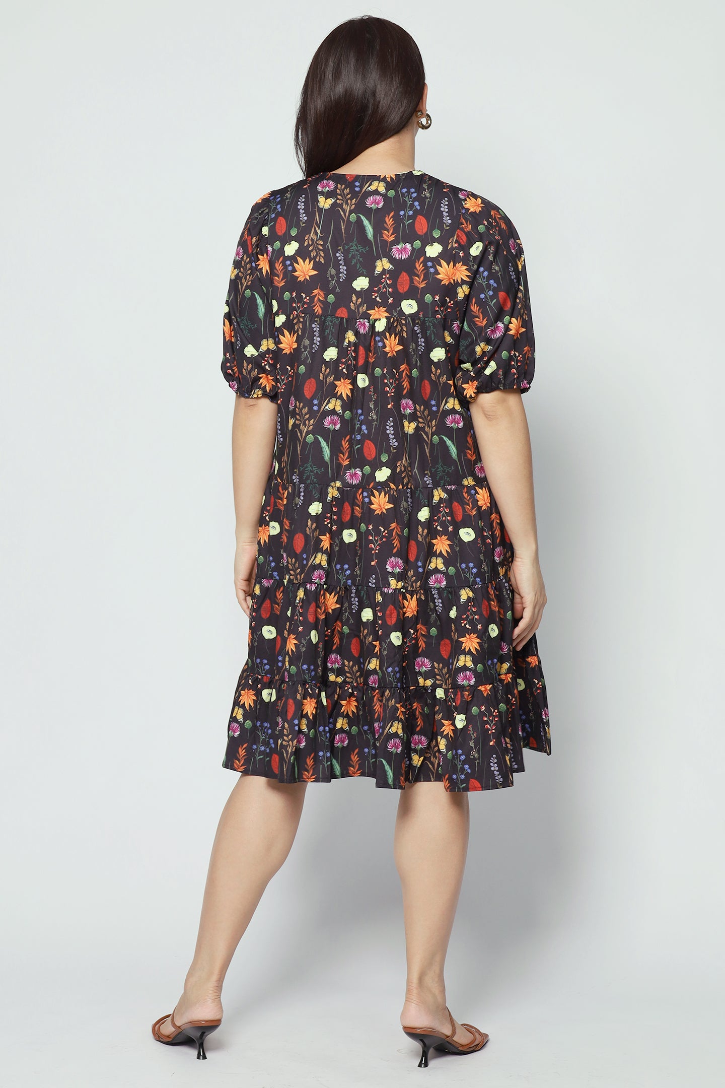 Melbourne Dress in Botanic Muse