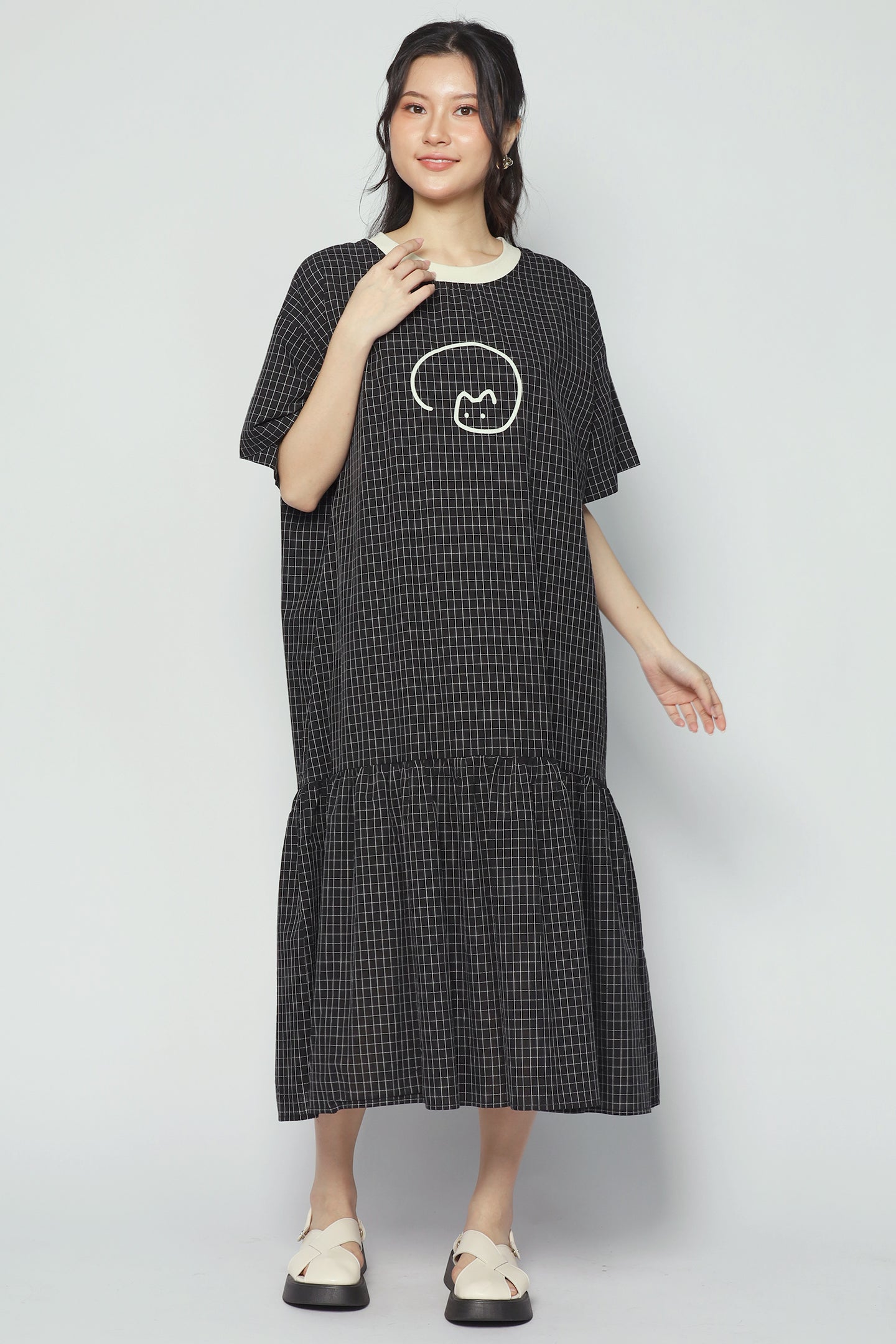 Mochi Meow Dress in Black