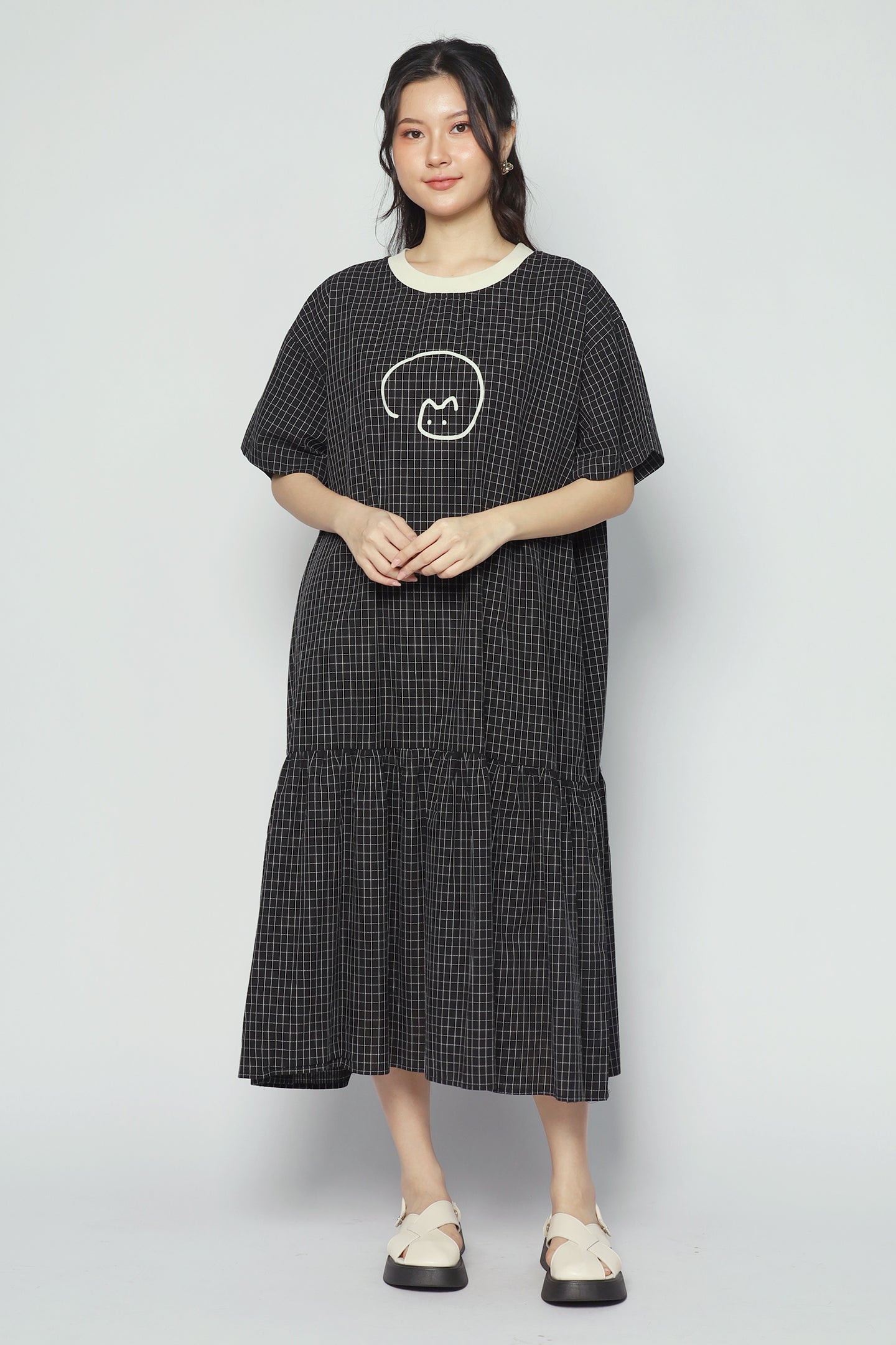 Mochi Meow Dress in Black