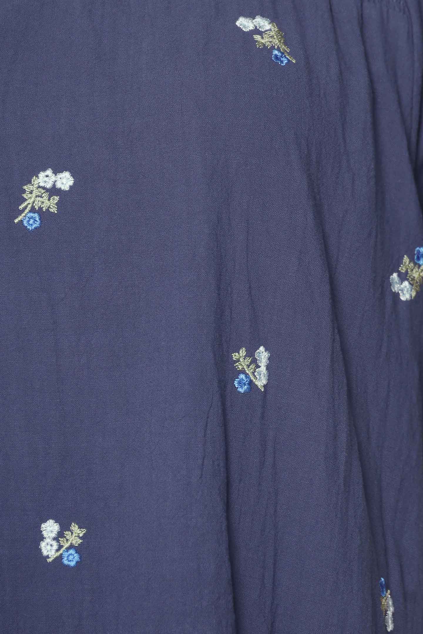 Melbourne Dress in Sapphire Buds