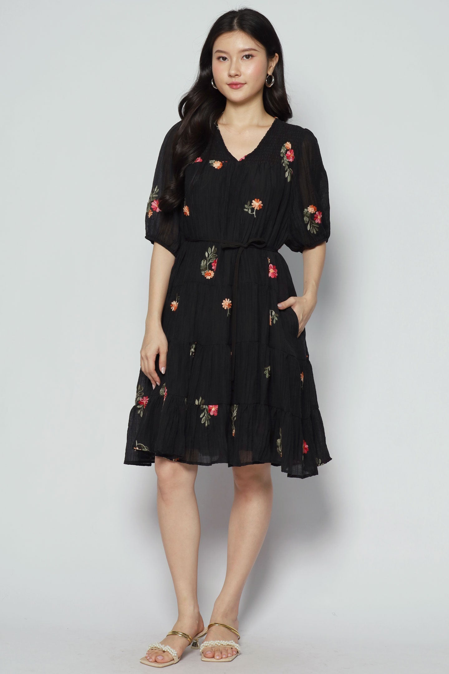 Melbourne Dress in Bloomingdale