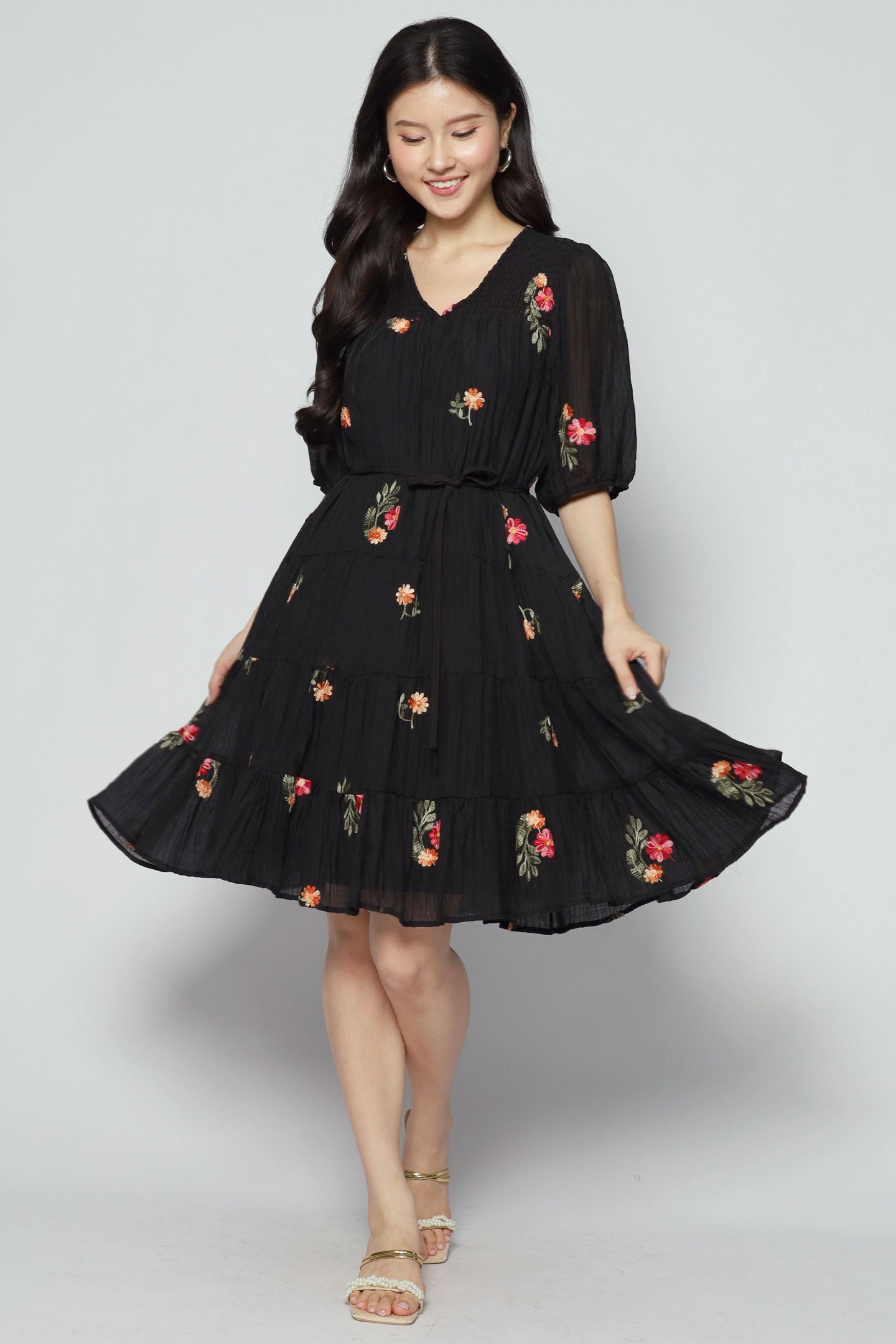 Melbourne Dress in Bloomingdale