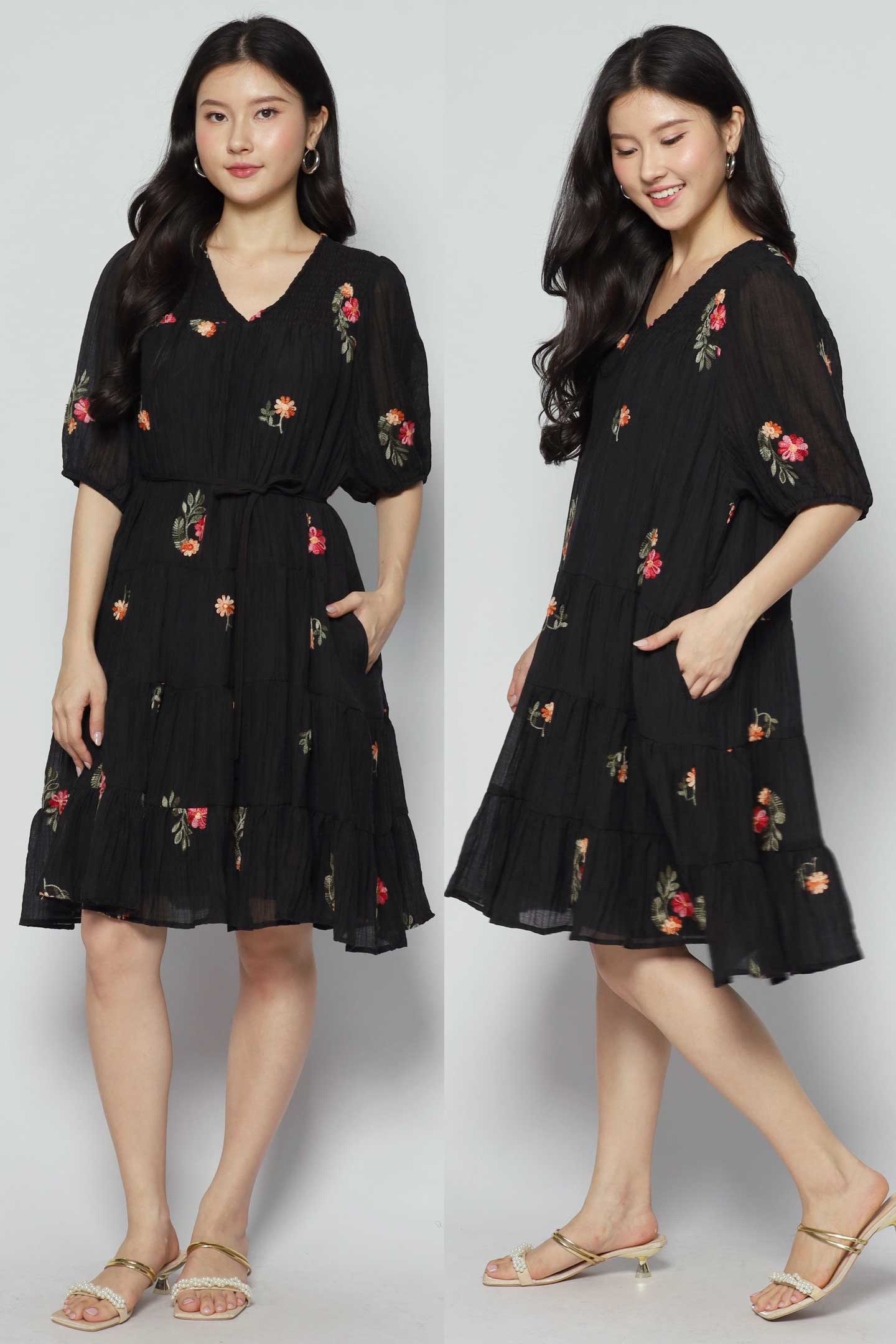 Melbourne Dress in Bloomingdale