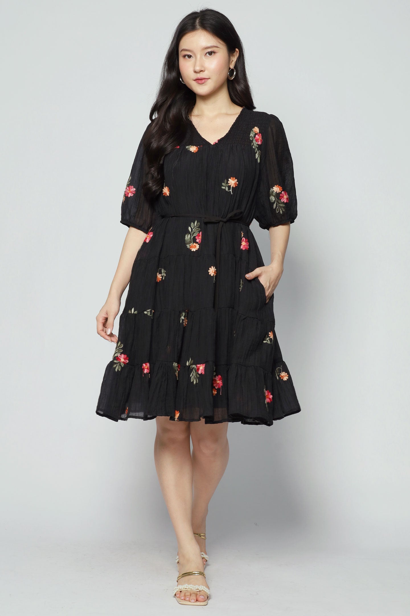 Melbourne Dress in Bloomingdale