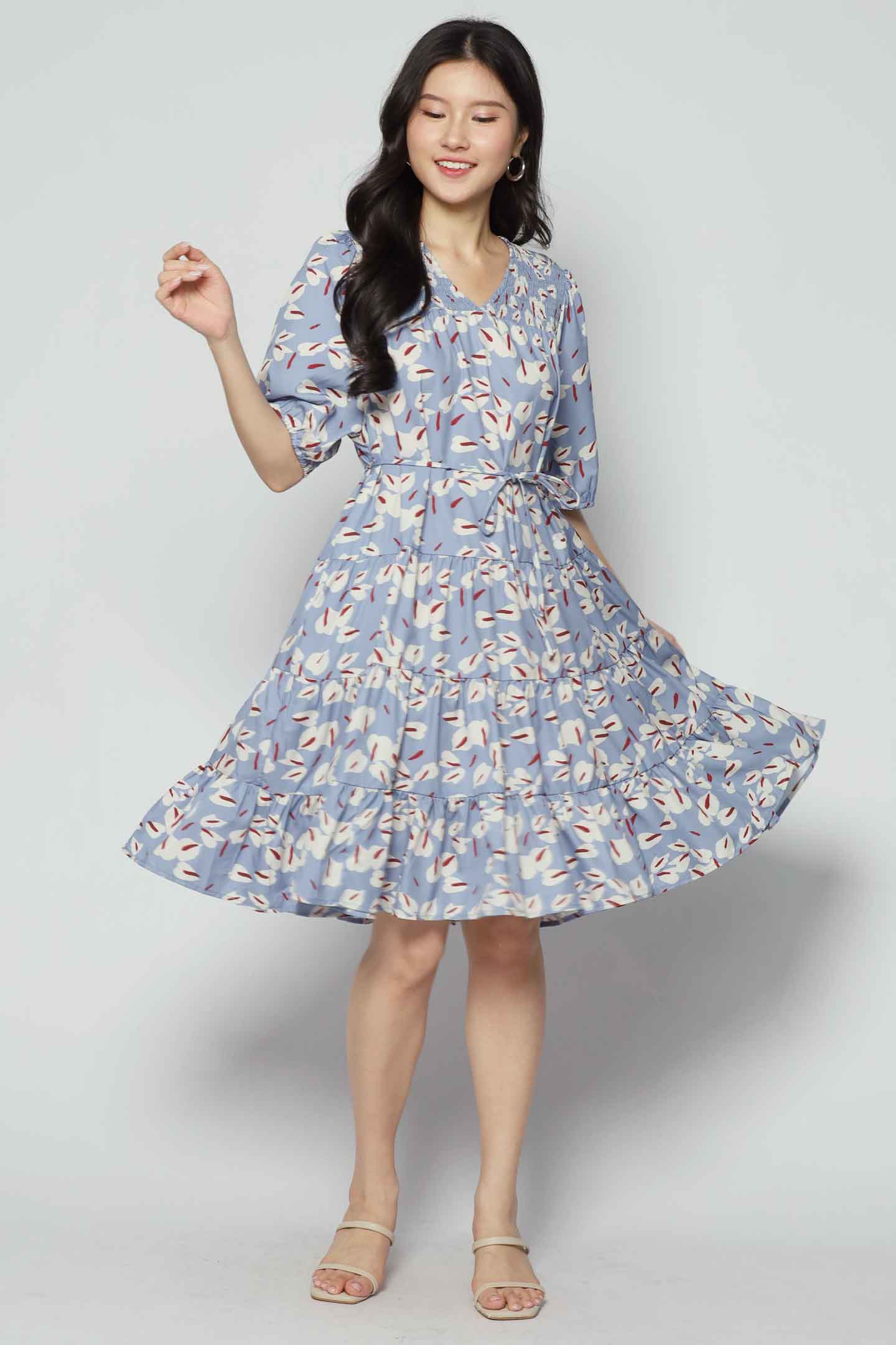 Melbourne Dress in Spring Awakening