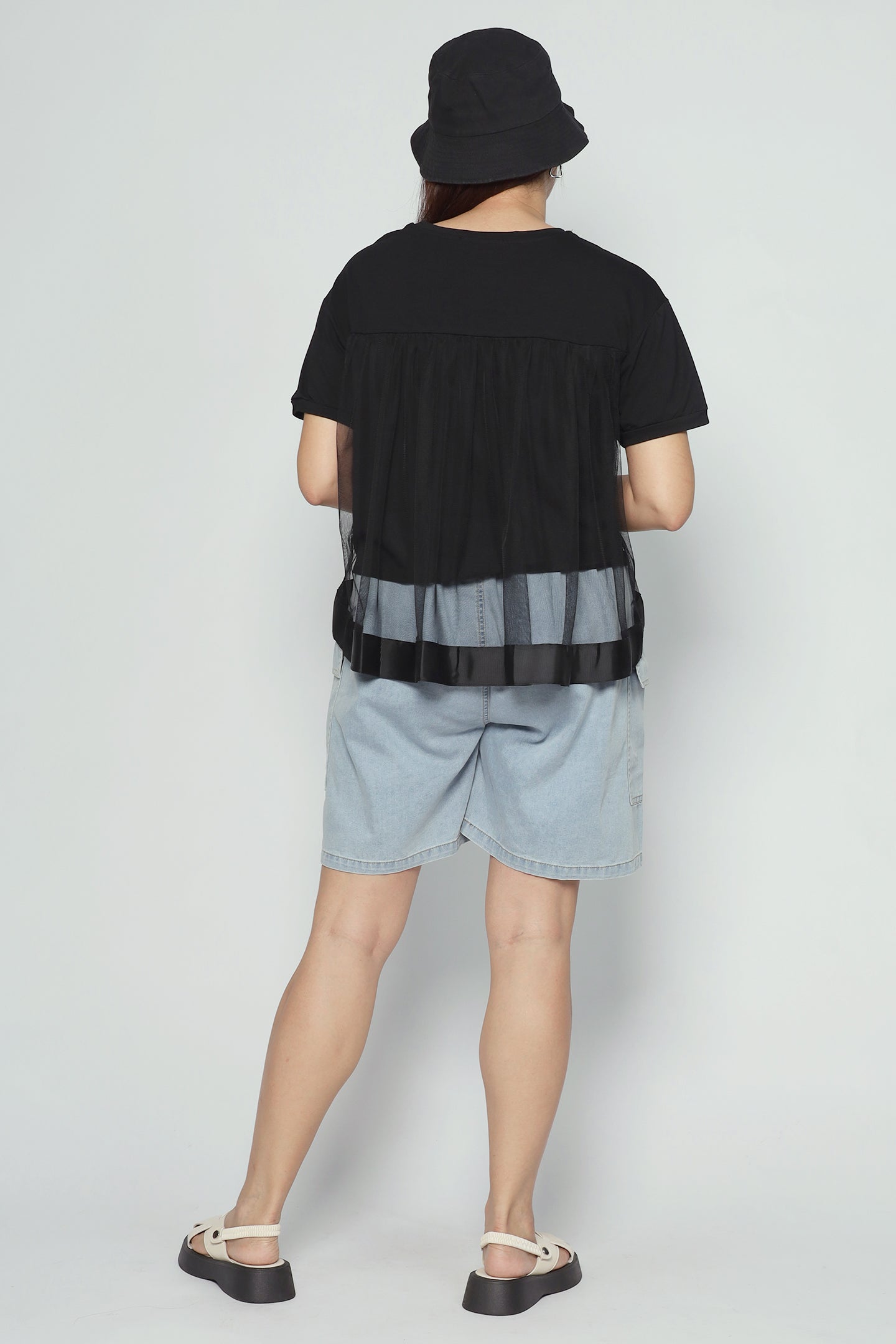 Nash Mesh Top in Black