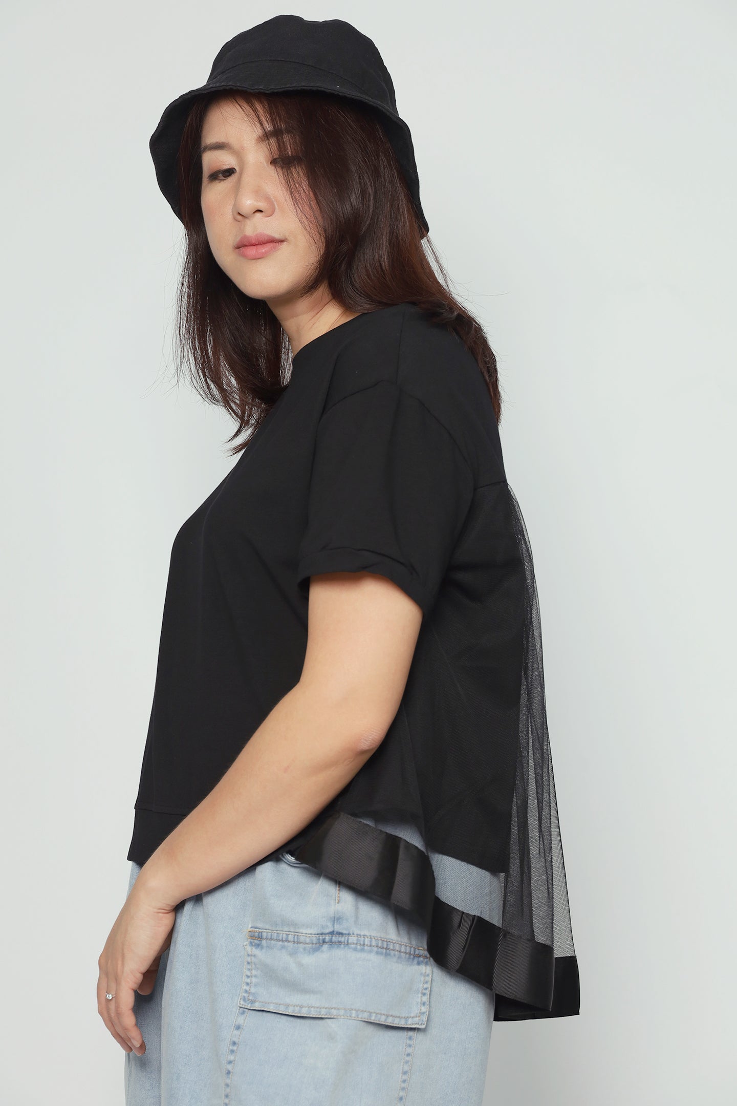 Nash Mesh Top in Black