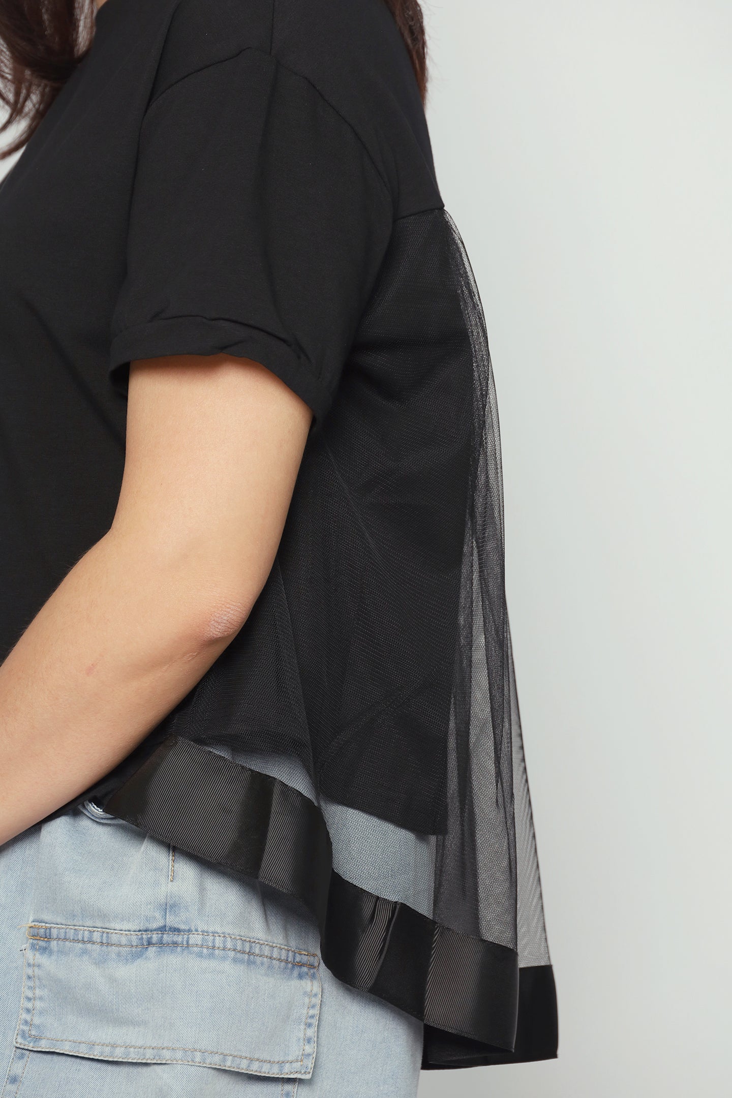 Nash Mesh Top in Black