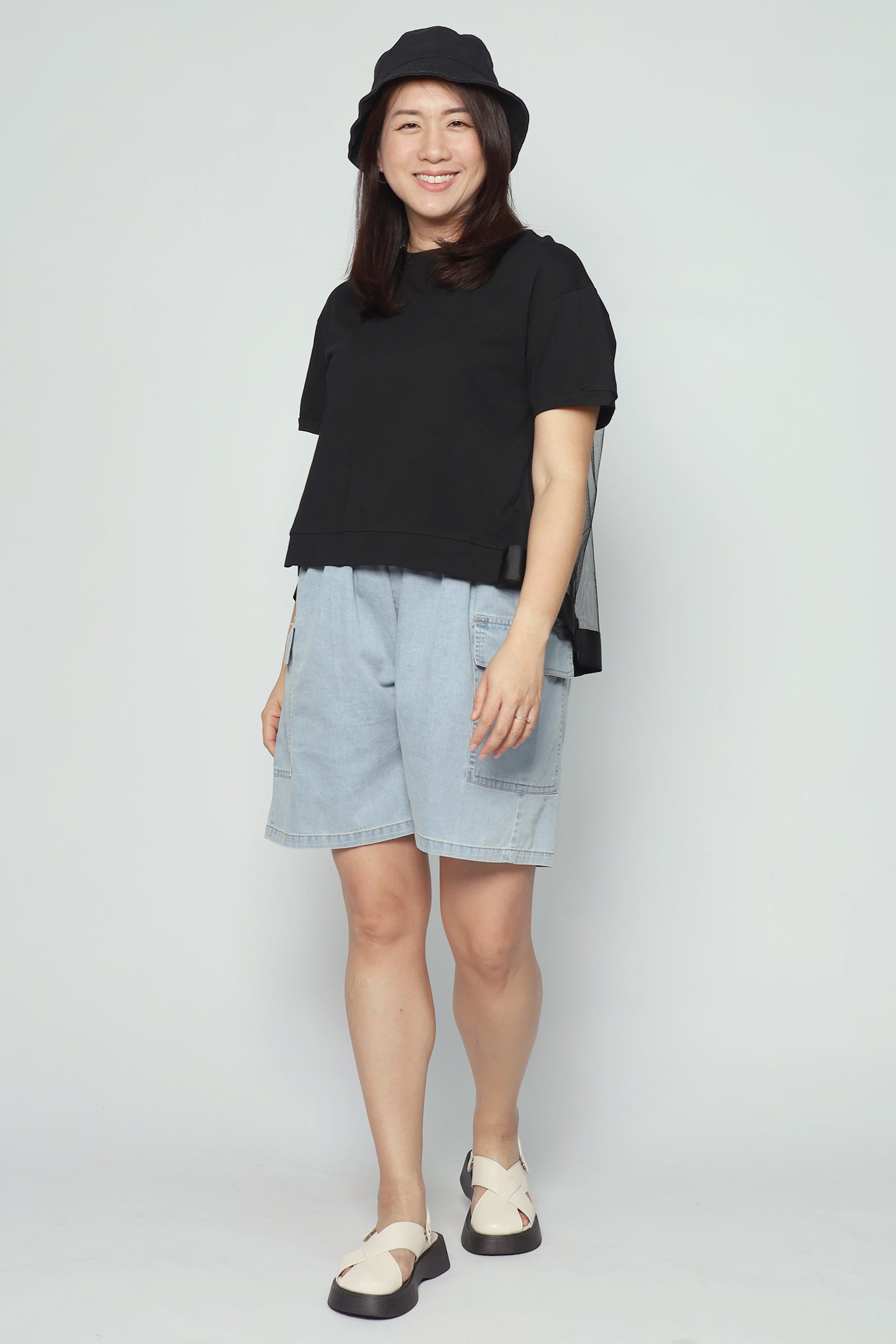 Nash Mesh Top in Black
