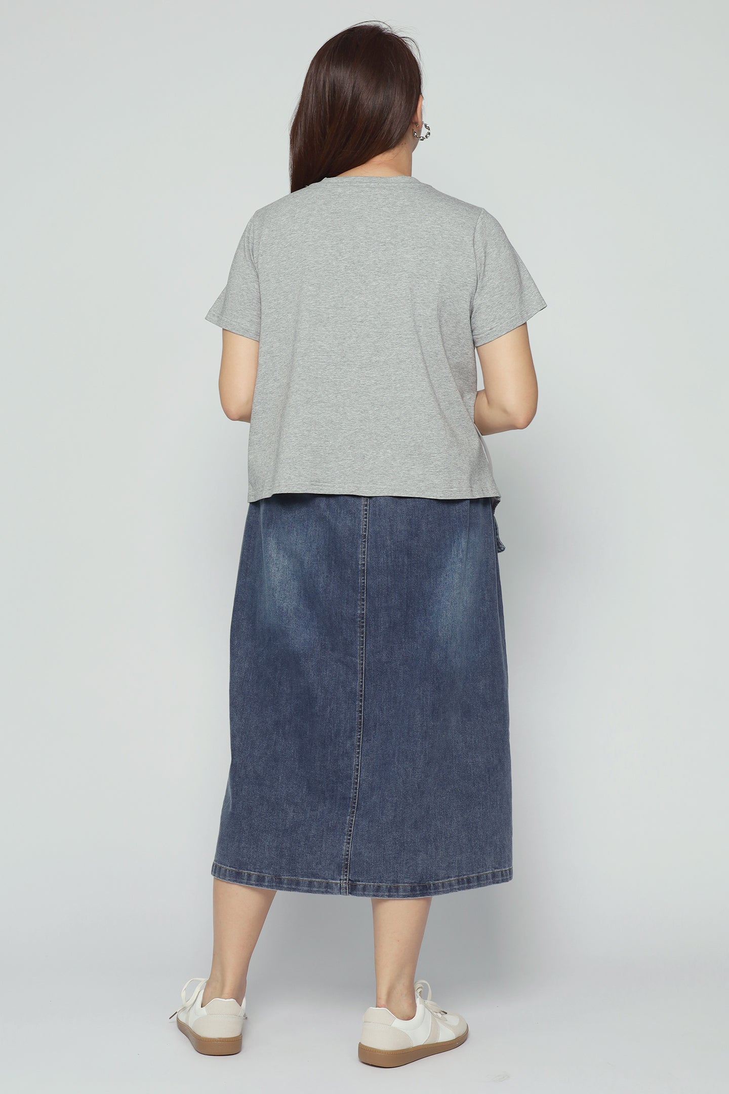 Noel Netted Top in Grey