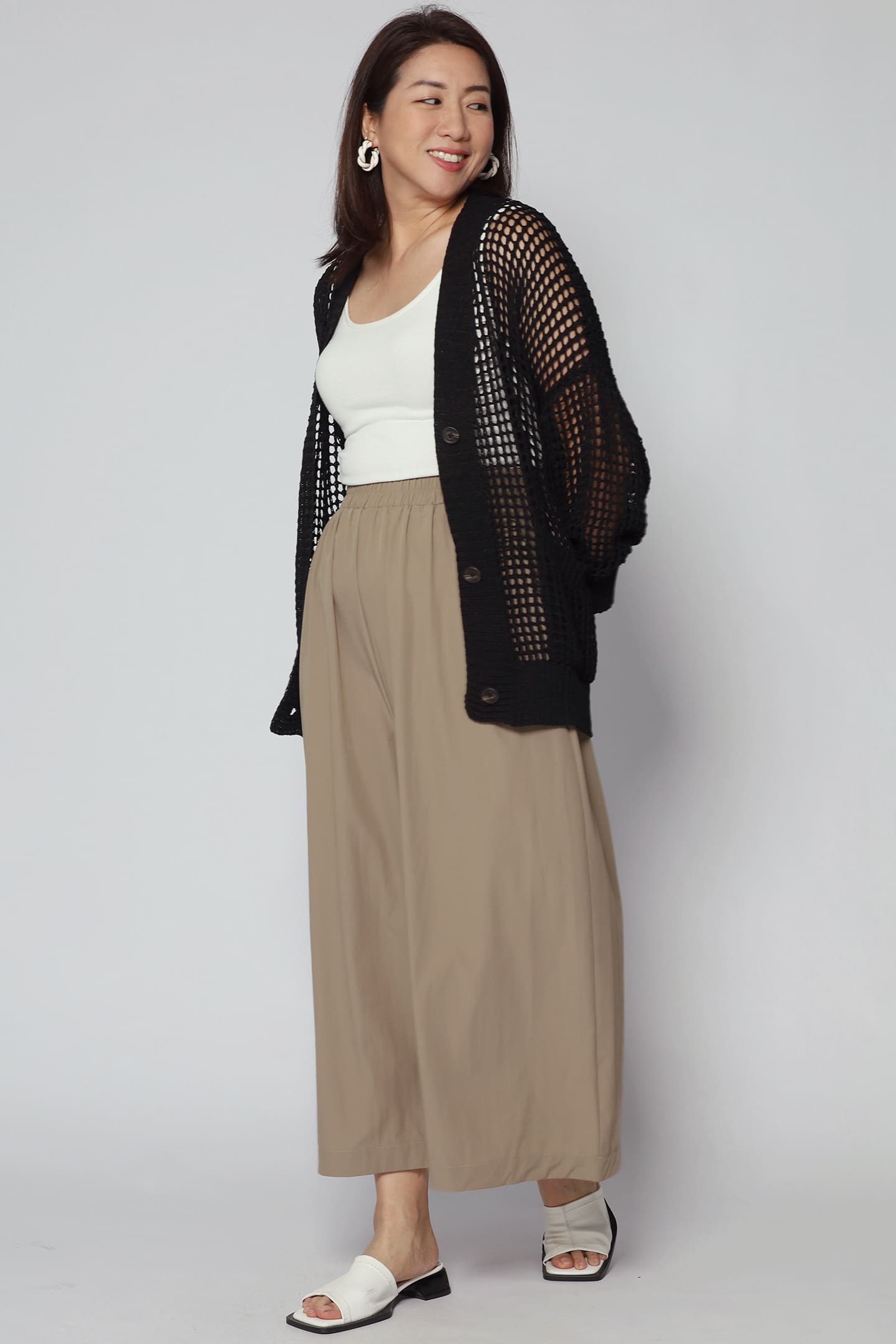 Nellie Culottes in Khaki