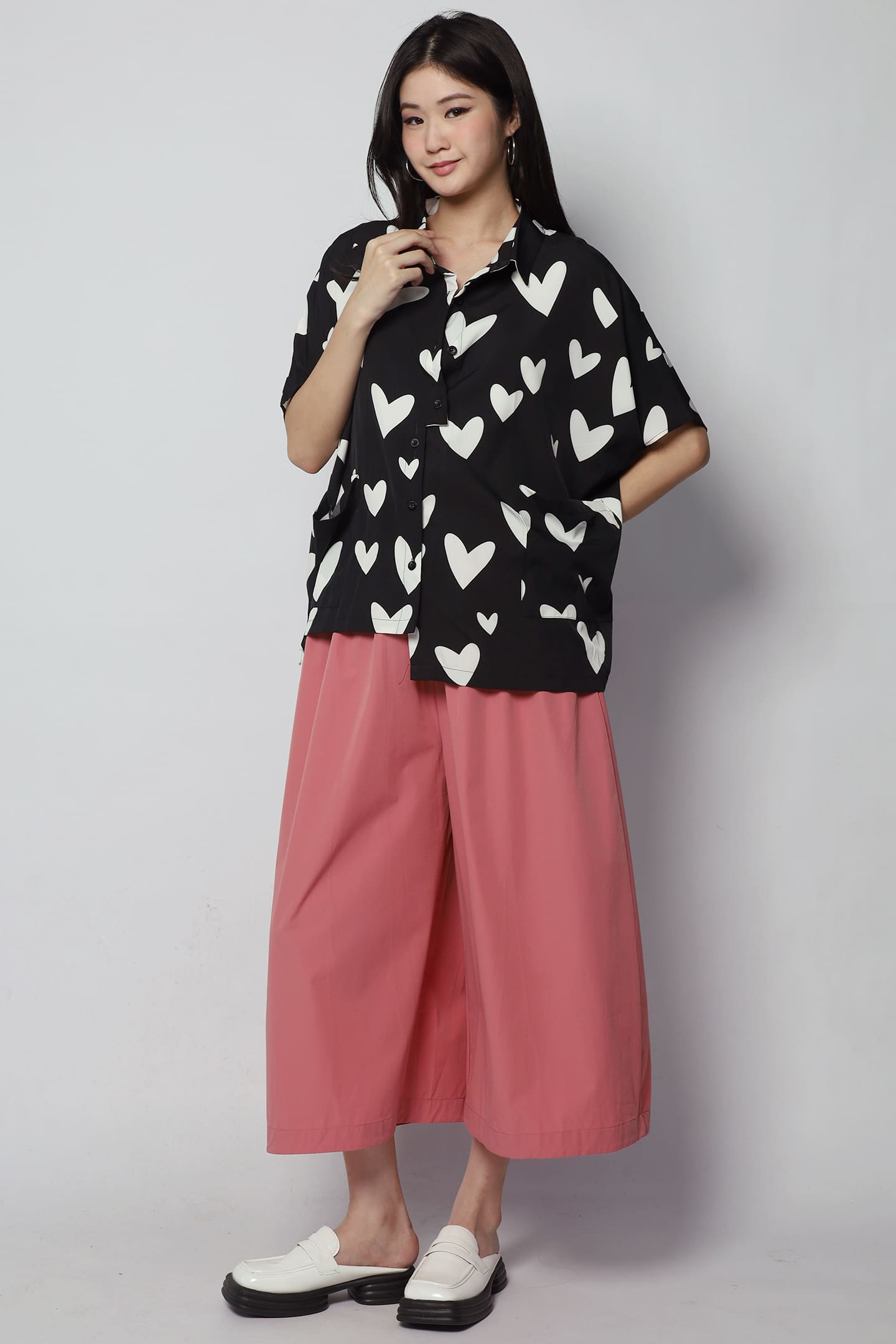 Nile Shirt in Hearts