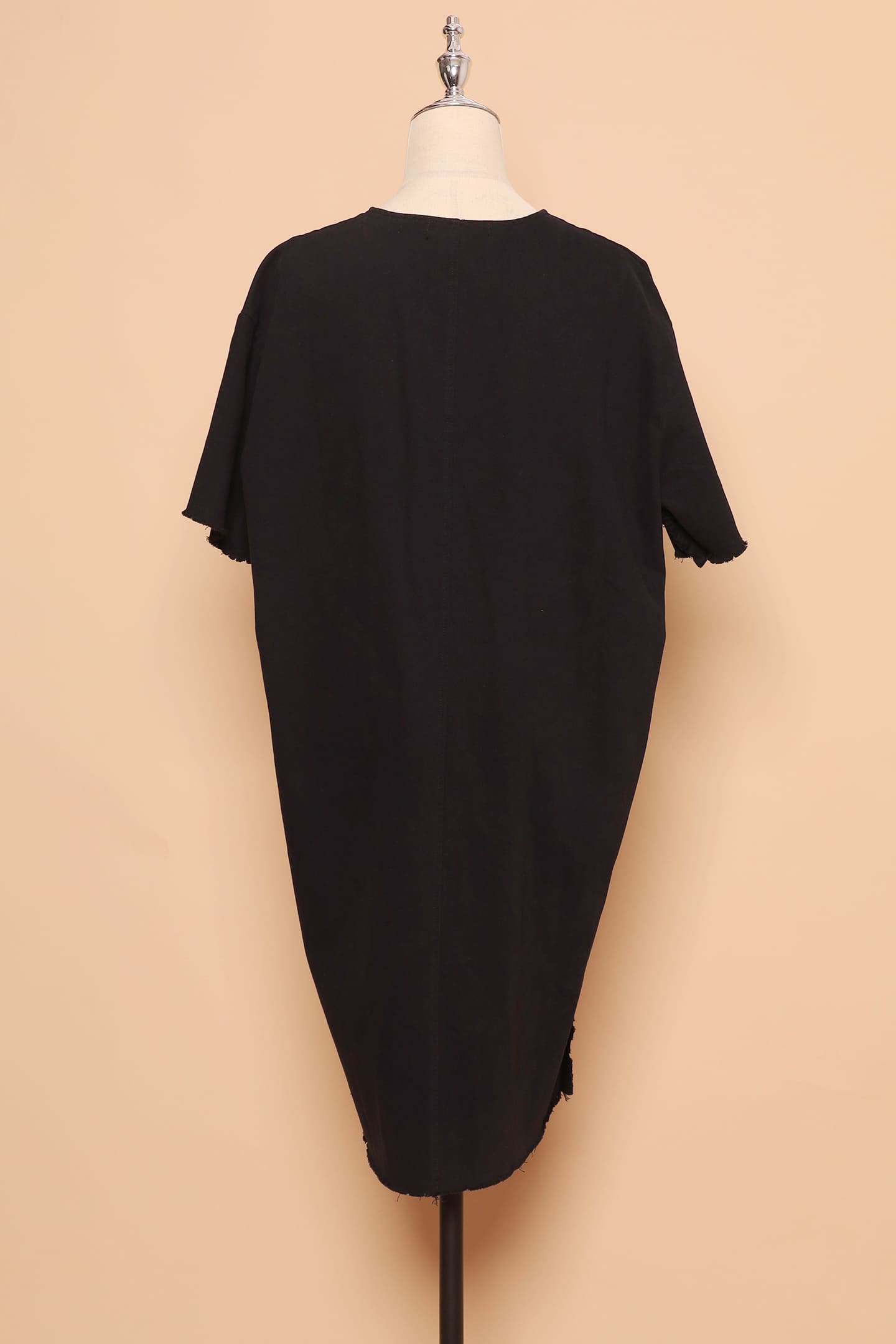 PO - Pedro Denim Dress in Black