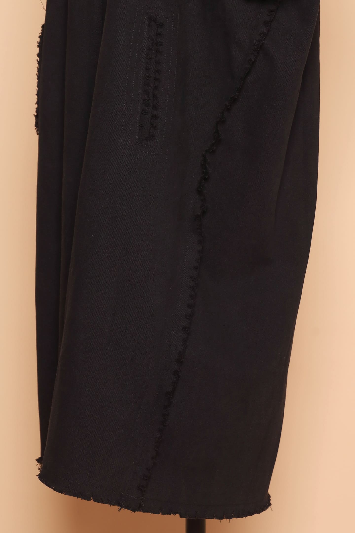 PO - Pedro Denim Dress in Black