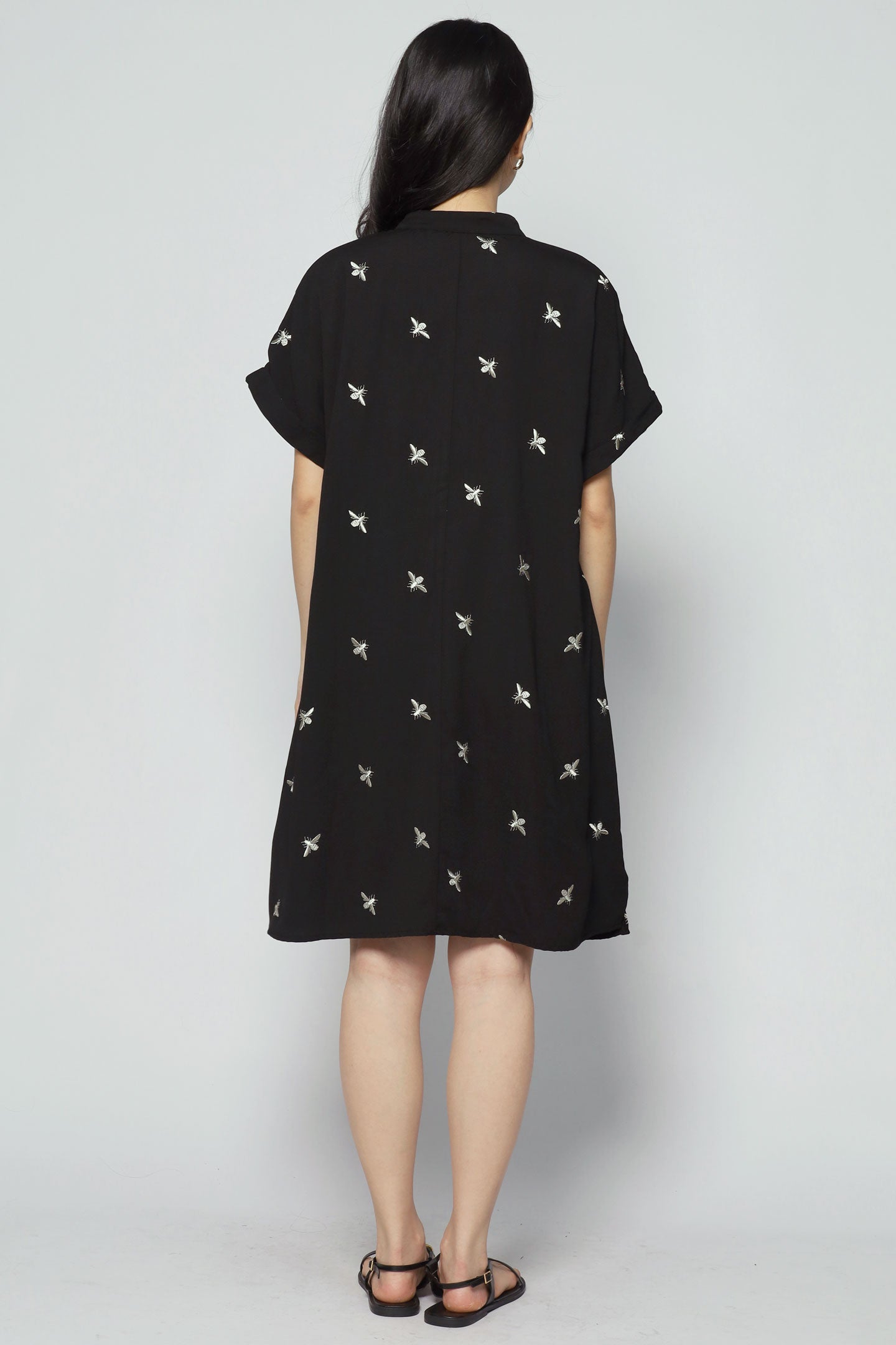 Penn Dress in Champagne Bee