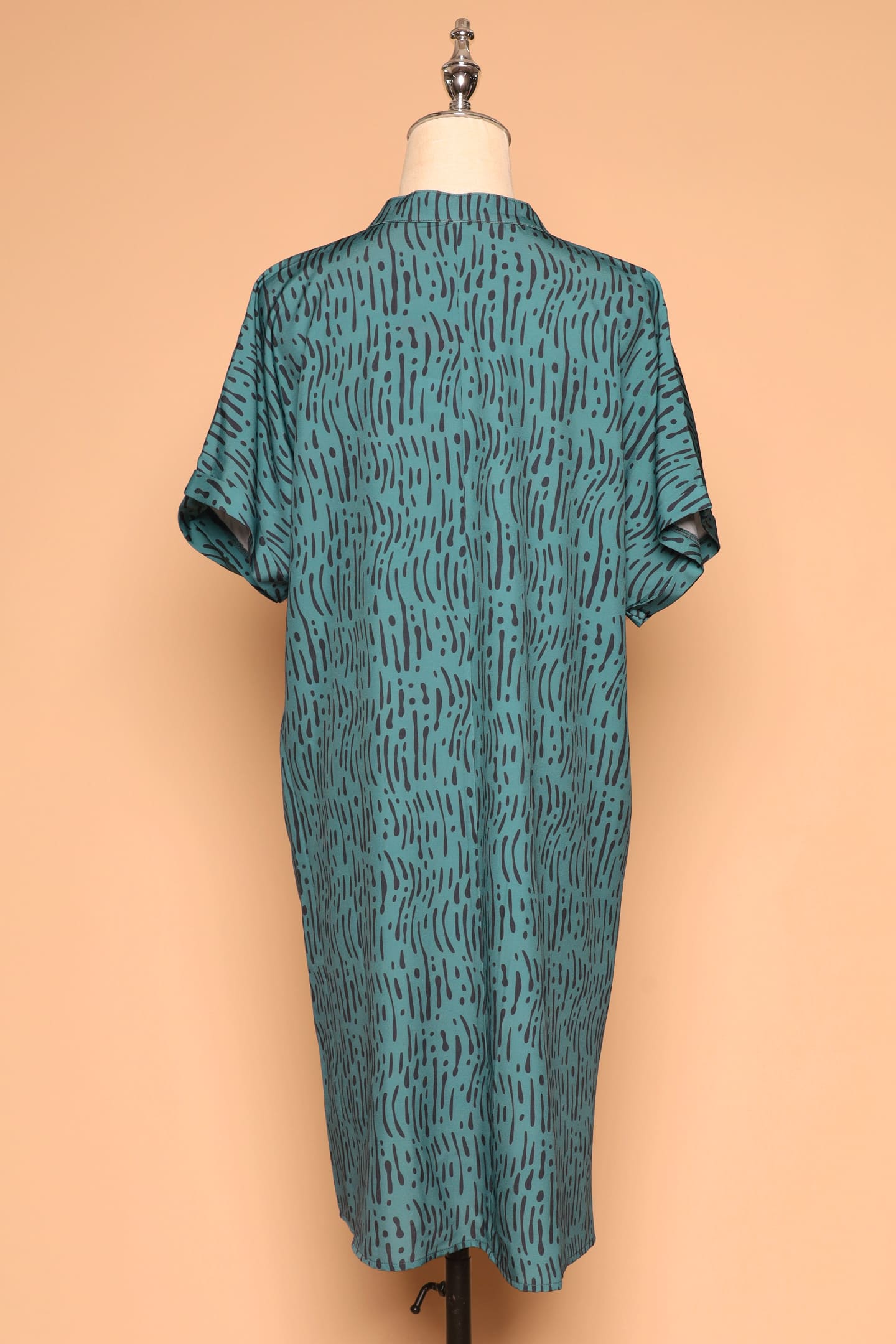 PO - Penn Dress in Green Bonanza