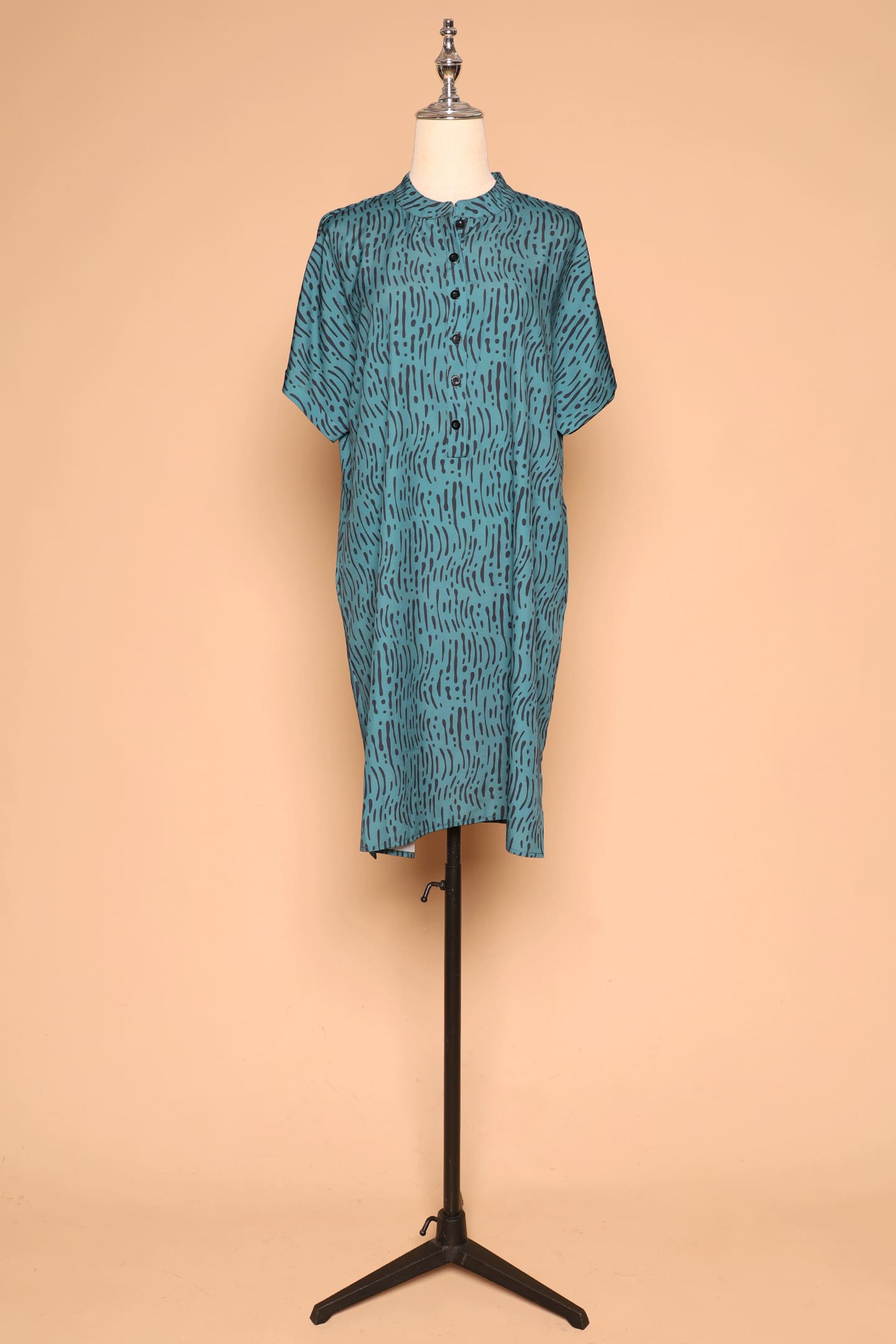 PO - Penn Dress in Green Bonanza