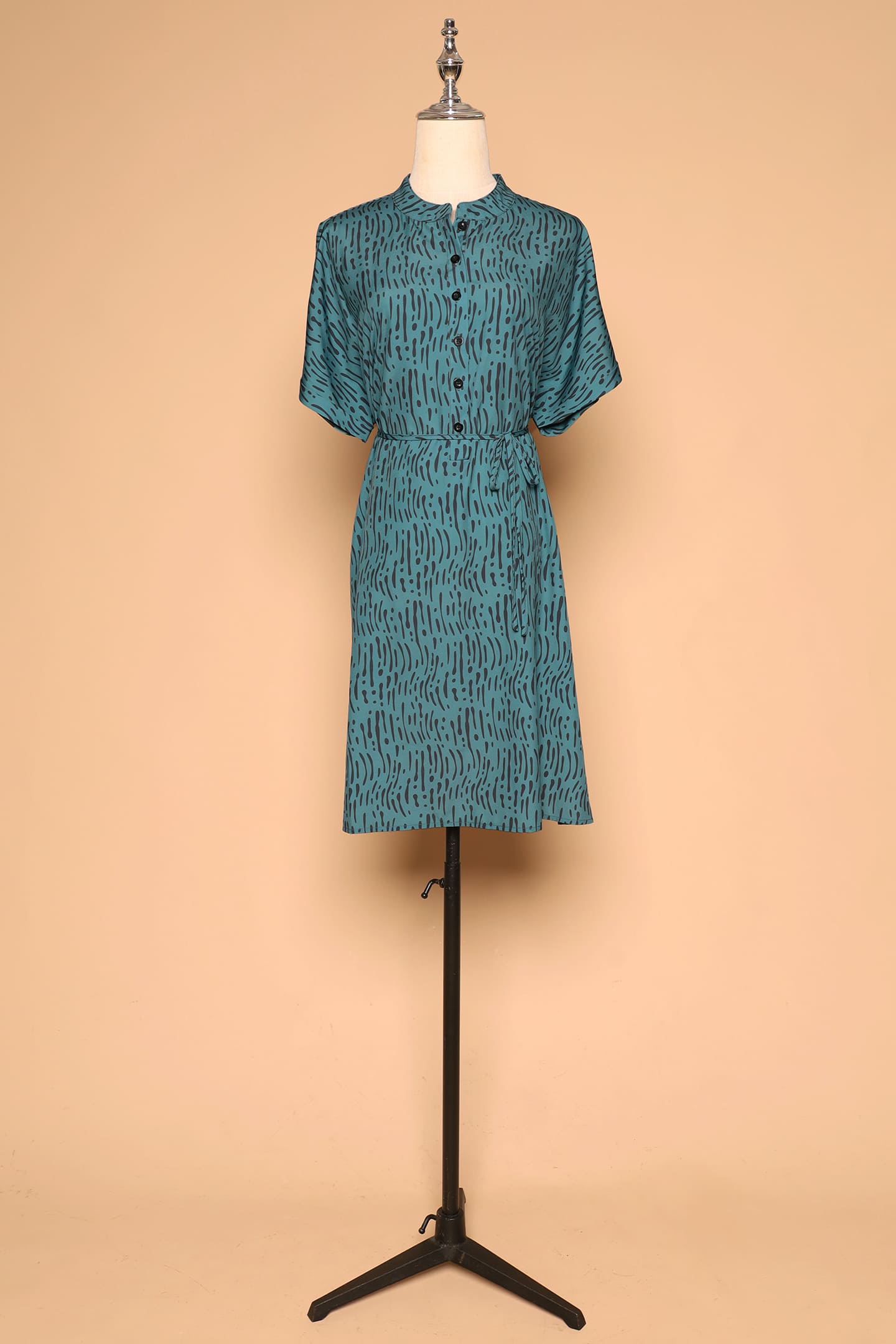 PO - Penn Dress in Green Bonanza